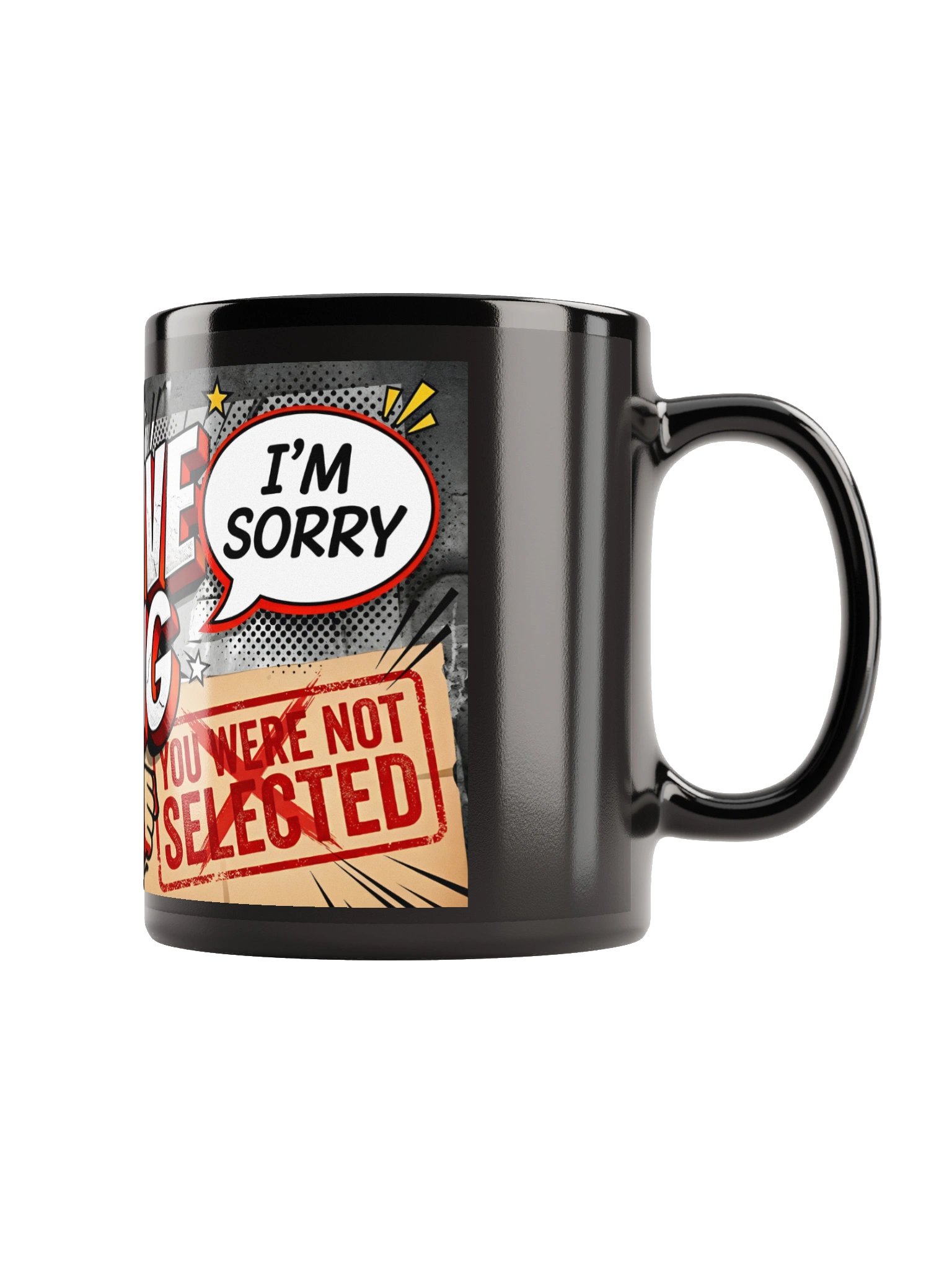 Comic Confession Black Mug product image (6)