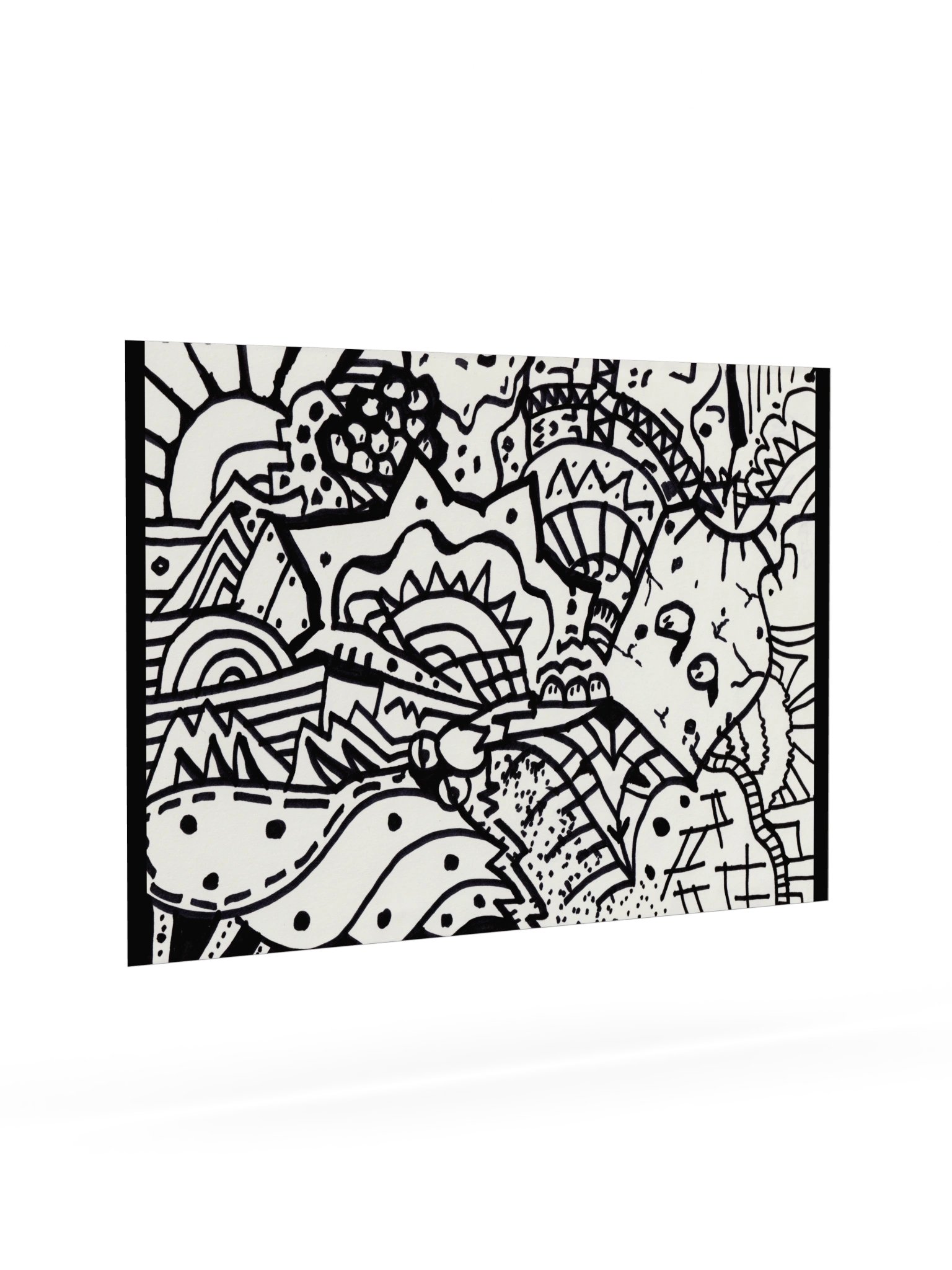 Sunny the Cat - B&W Print product image (32)