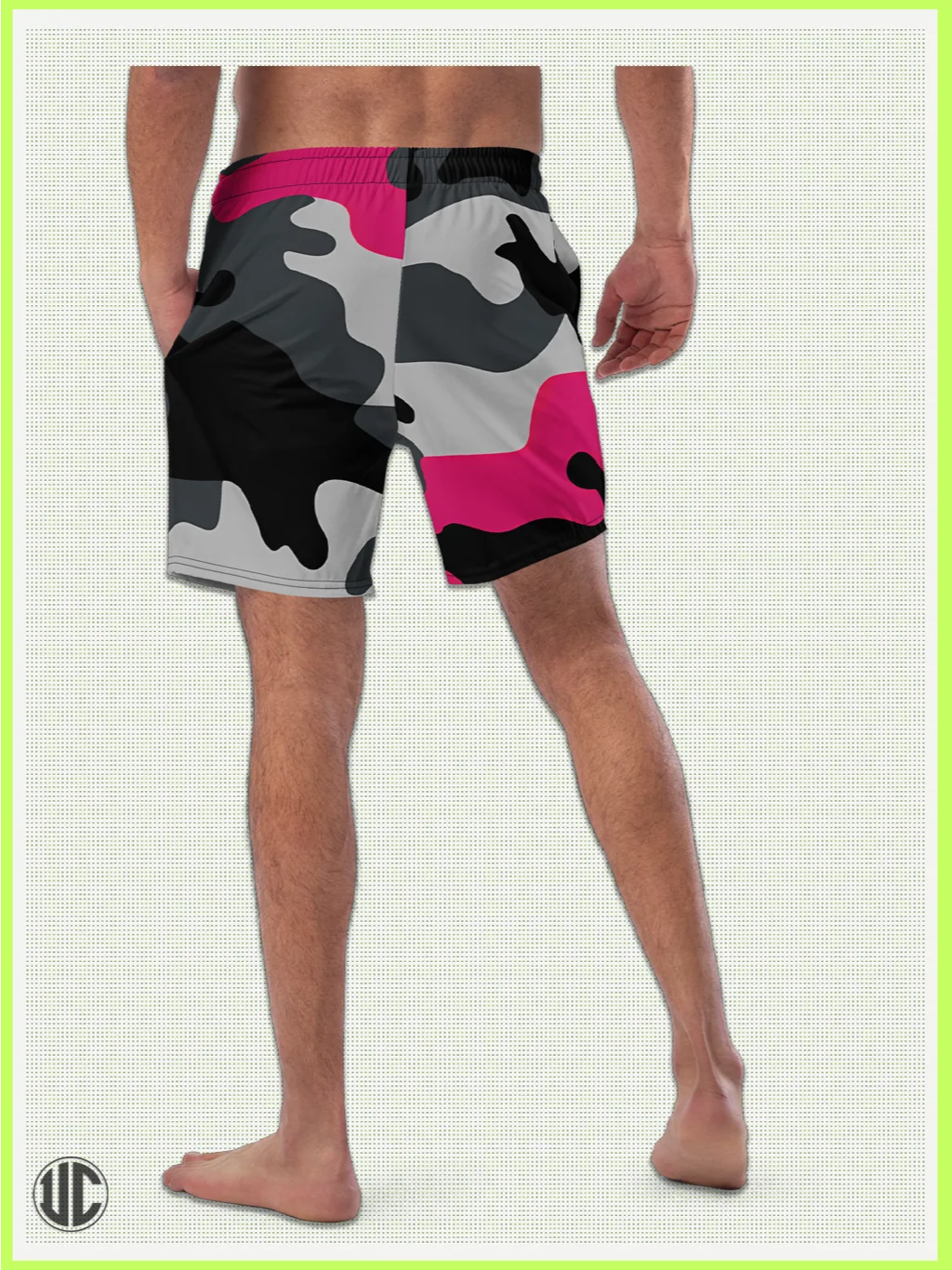 Savage Pink Camo - Men’s Swim Trunks product image (3)