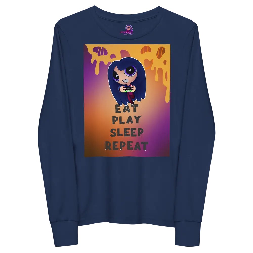 Youth Eat Play Sleep Long Sleeve Top product image (10)