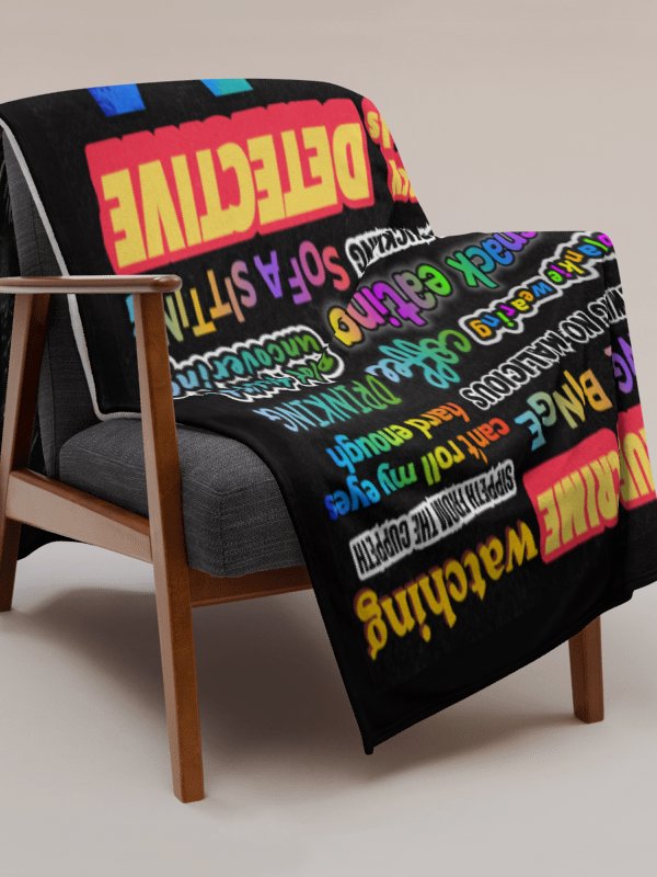True Crime Mom Blanket Gift Cozy Throw product image (19)