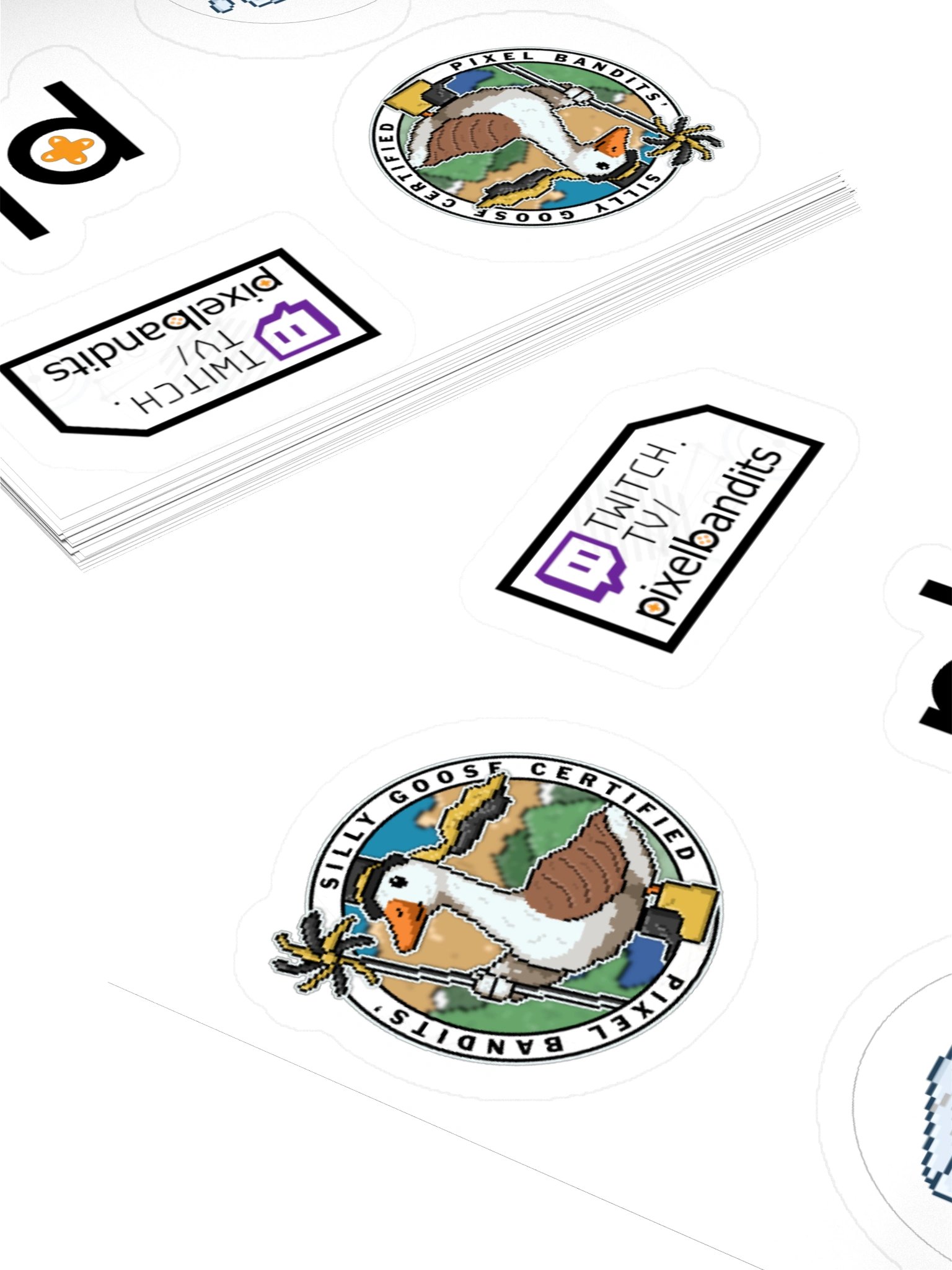 Pixel Bandits Sticker Sheet product image (4)