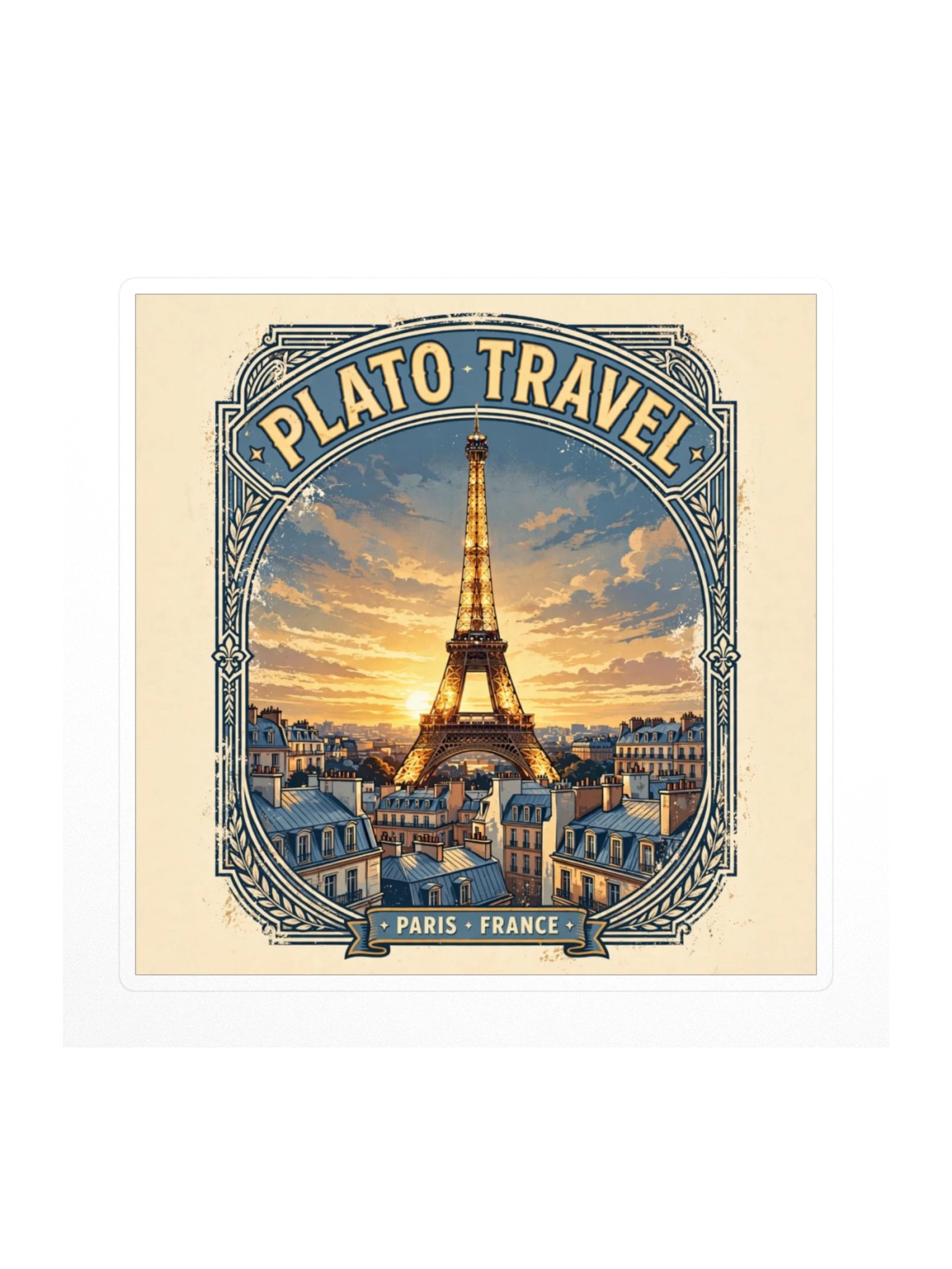 Paris Poster Sticker product image (1)