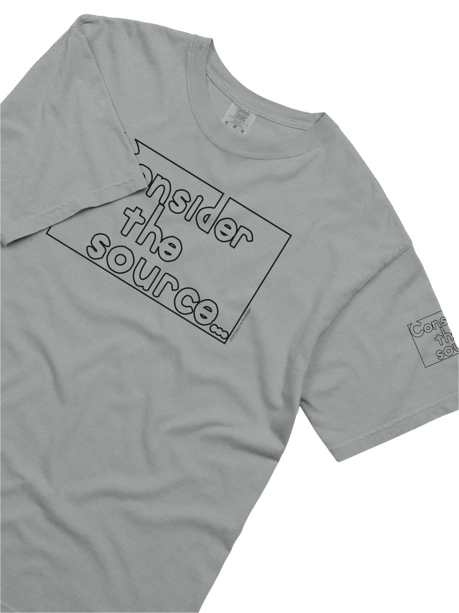 Consider the source T-shirt product image (2)