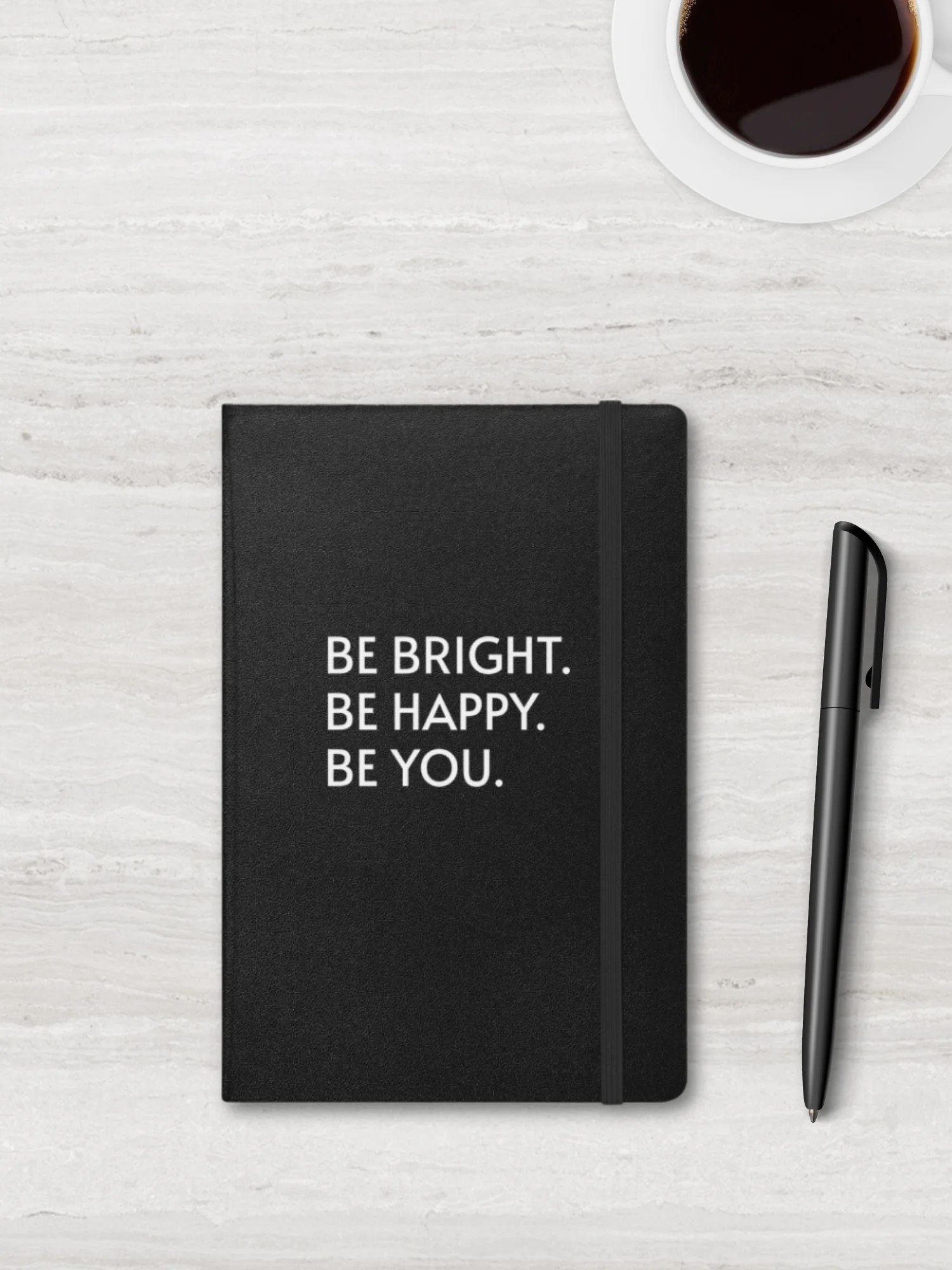 Be Happy Hardcover Bound Notebook product image (1)