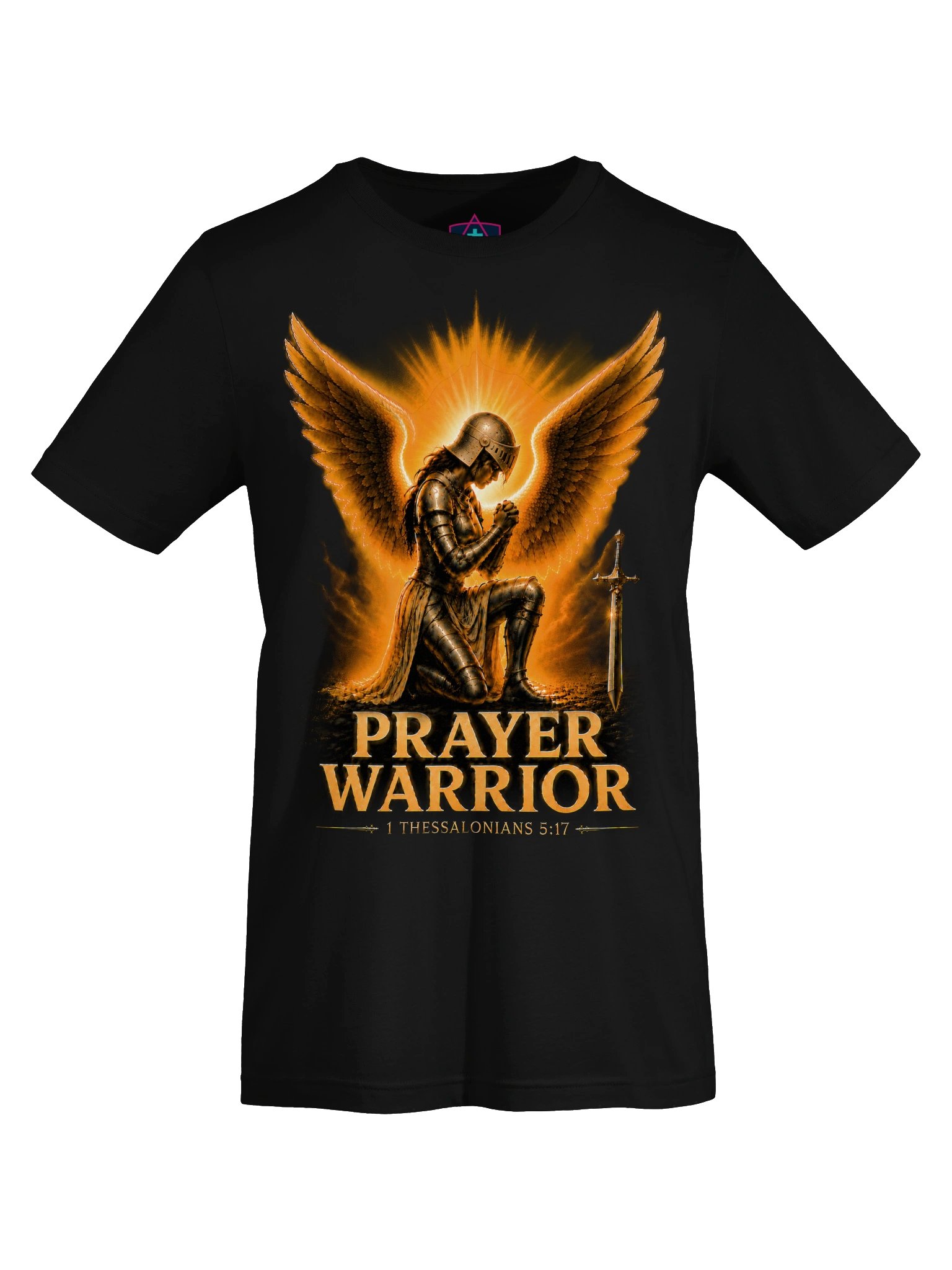 Prayer Warrior Woman - Christian Faith Tee product image (11)