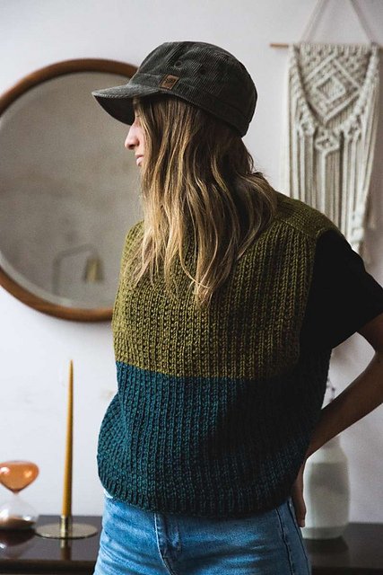 Timbo Vest Knitting Pattern product image (4)