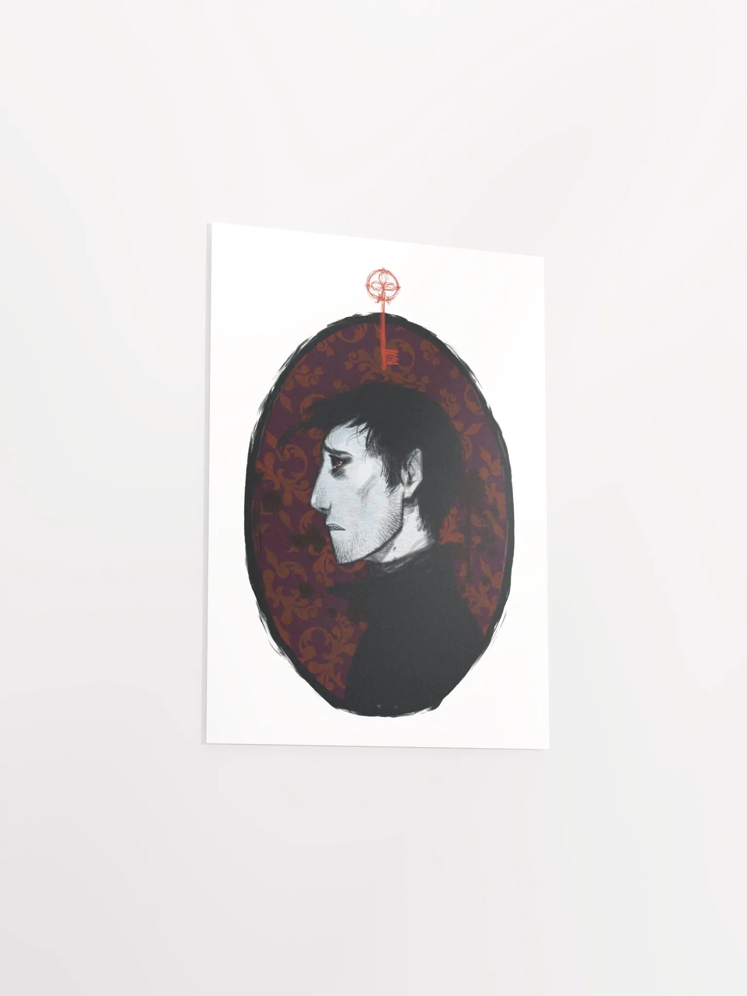 Melancholic Muse Art Print product image (3)