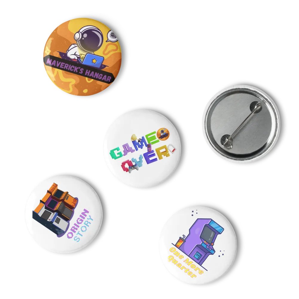 Retro Gaming Pin Set product image (6)