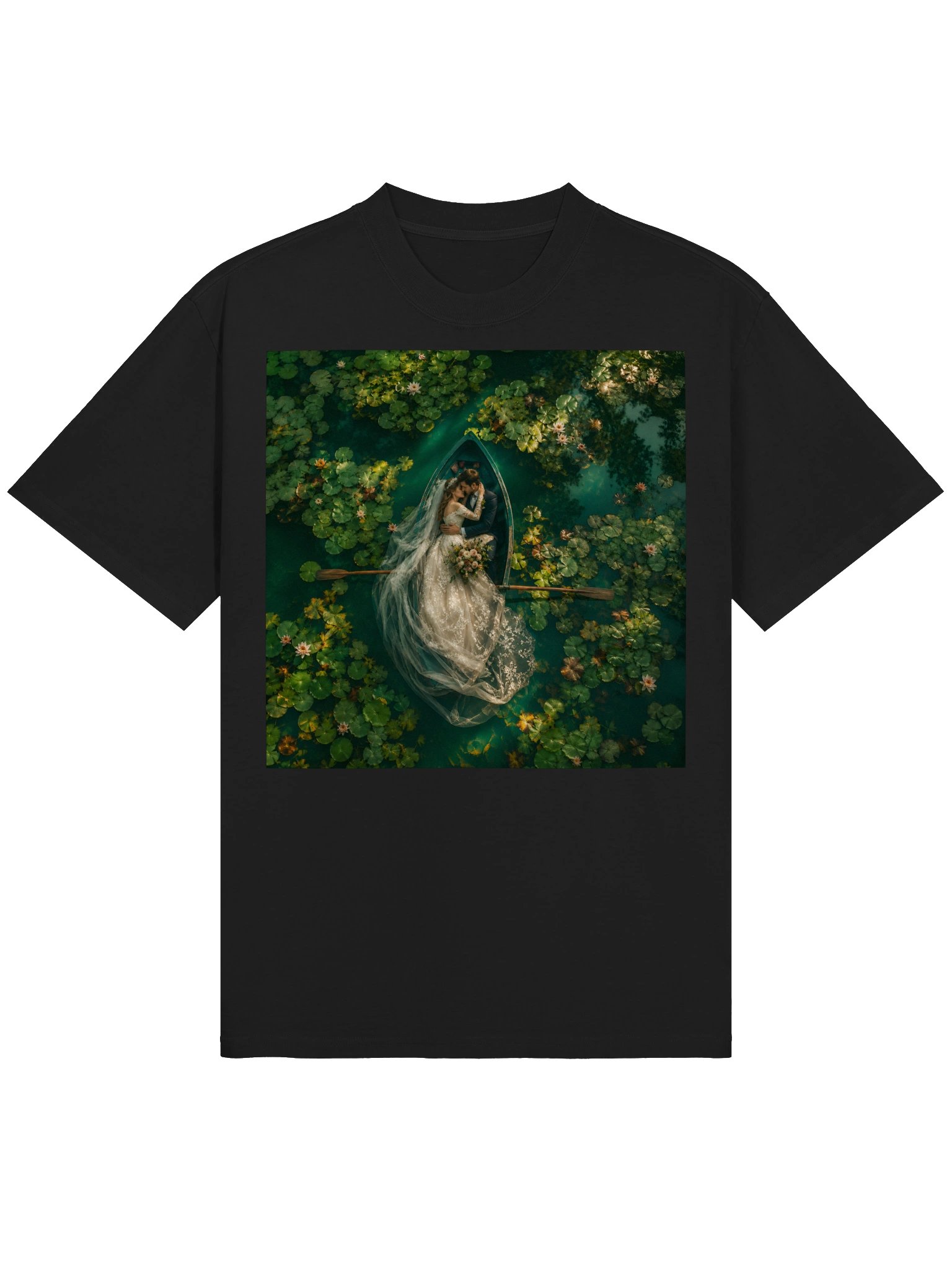 Romantasy BookTok T Shirt | Pre Raphaelite Romantic Painting | Bridal Shower Bachelorette Engagement product image (2)