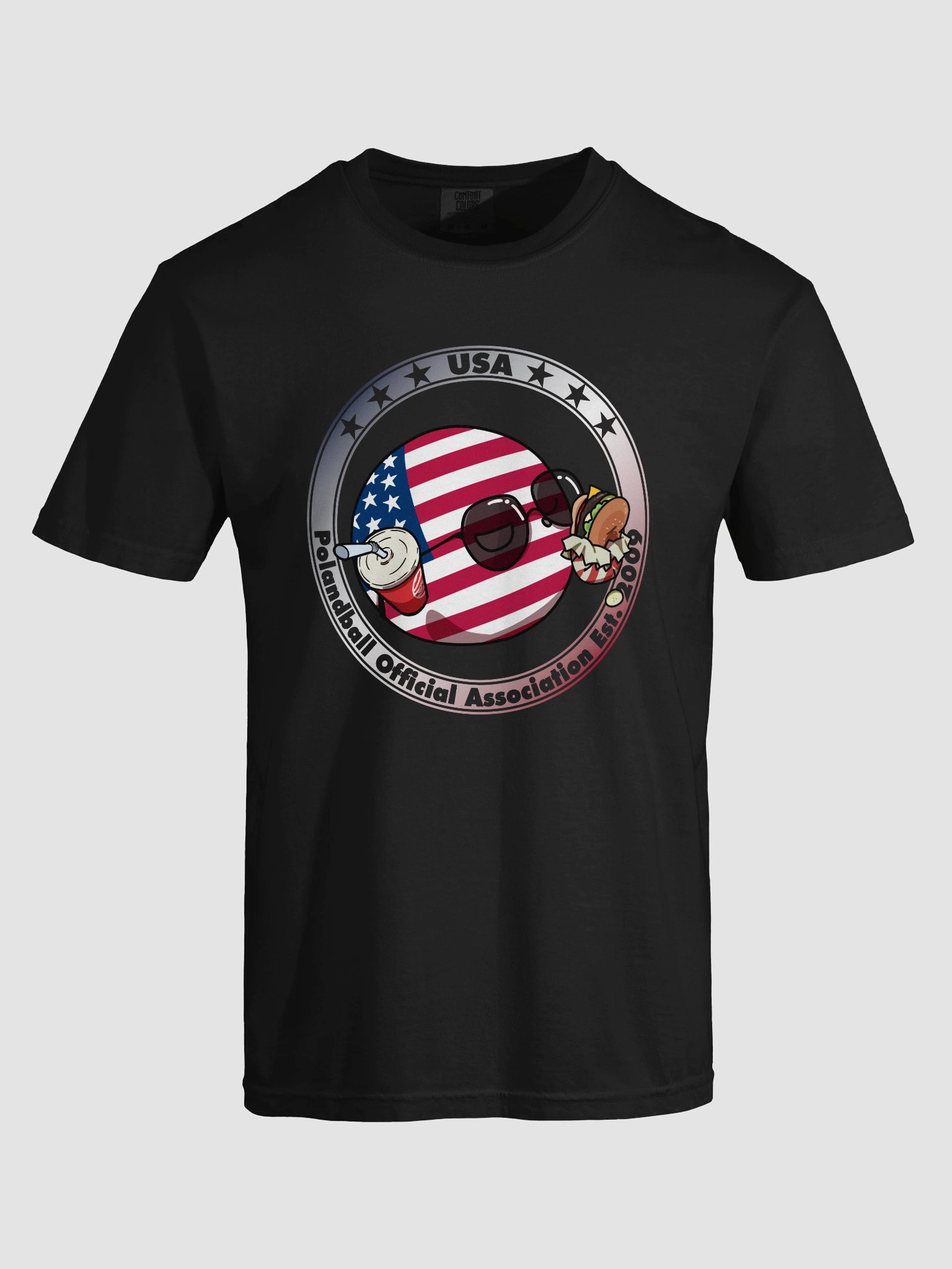 Polandball Official Association T-shirt - USA product image (1)