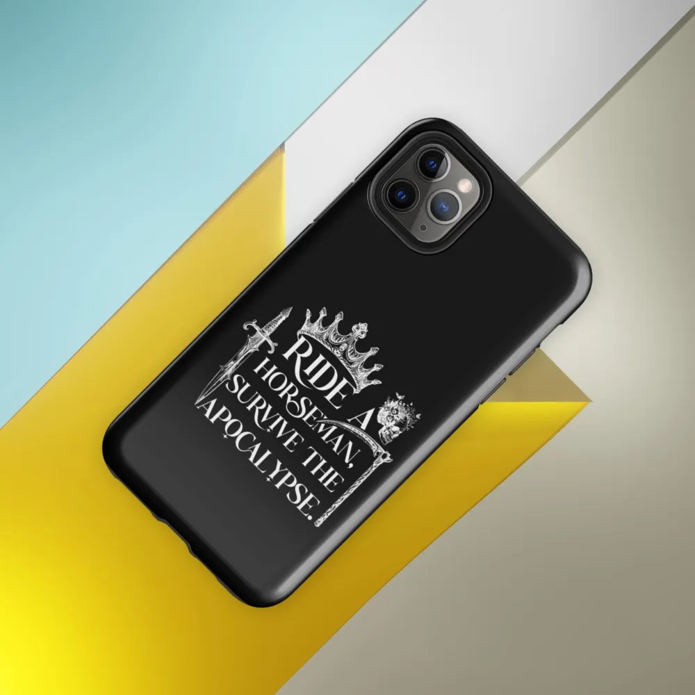 Ride a Horseman iPhone Case product image (8)
