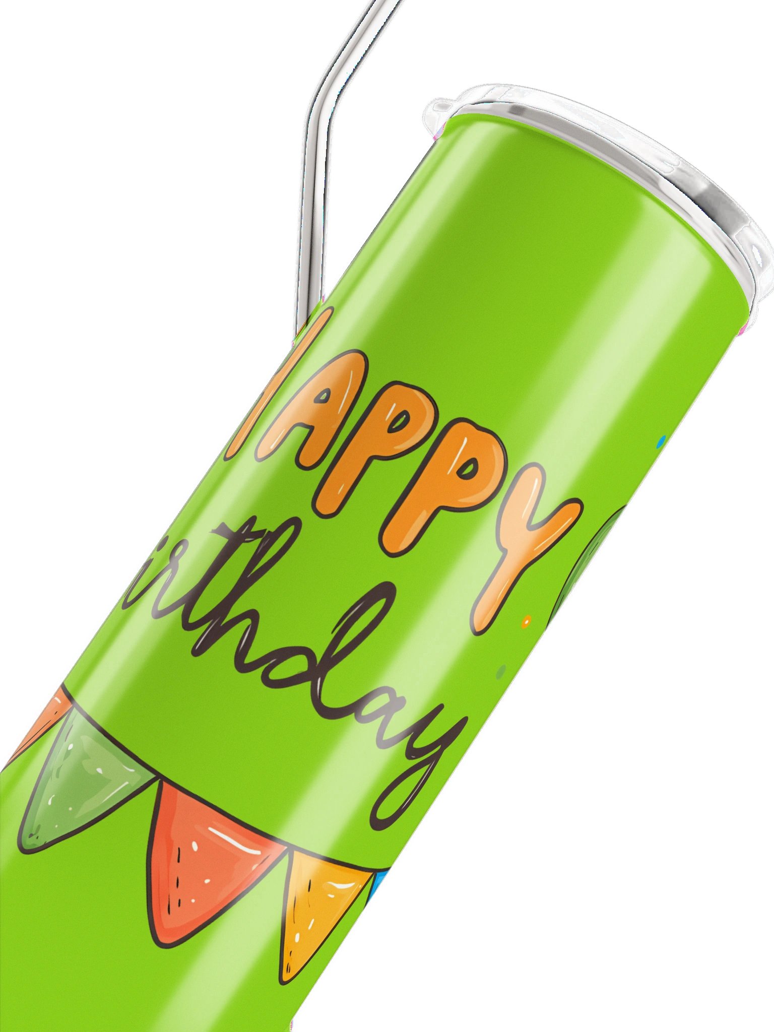 Happy Birthday Stainless Steel Tumbler product image (8)