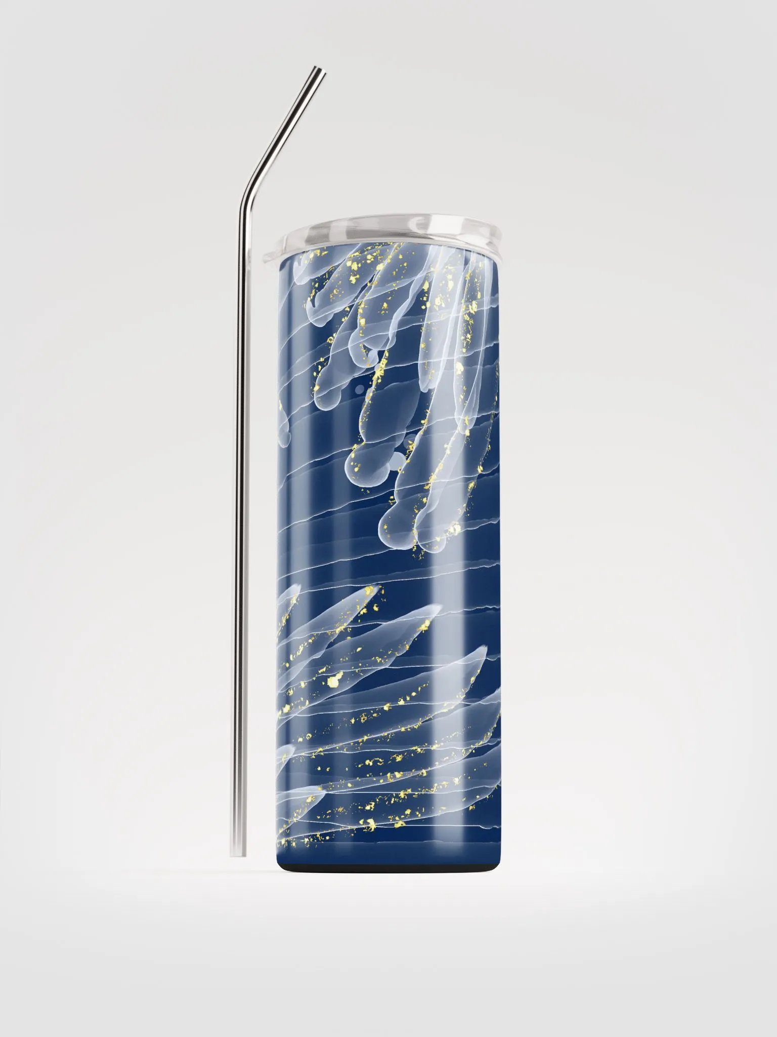 Golden Feather Stainless Steel Tumbler product image (1)