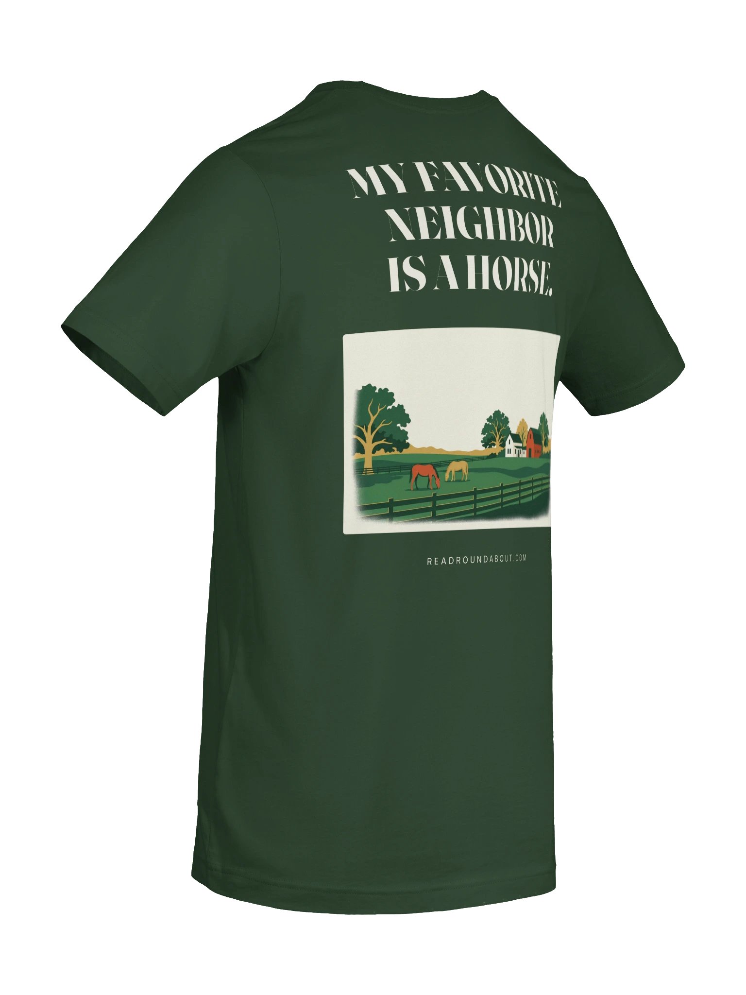 Favorite Neighbor Tee (Forest) product image (8)