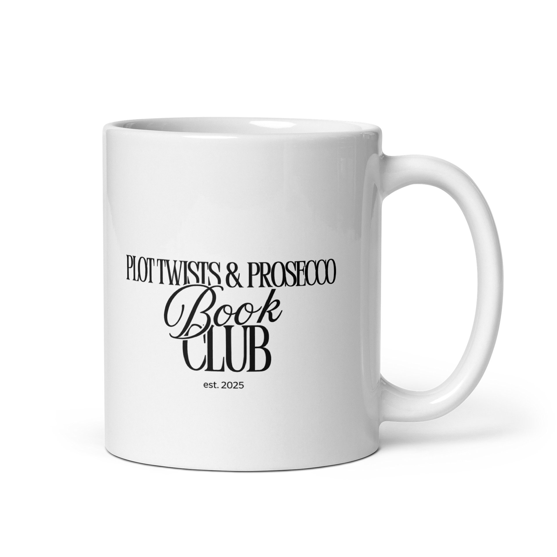 The Plot Twists & Prosecco Signature Mug product image (1)