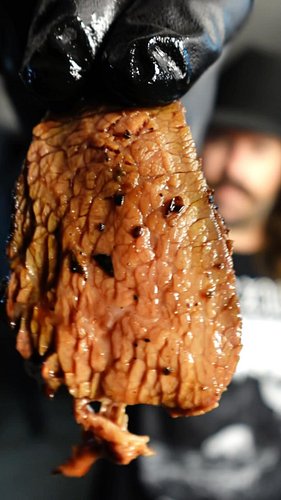 A lil dirt & burnt hair didn’t stop this Tri Tip from being smackin!
.
Smoked at 250 until an internal of 120, then seared & ...