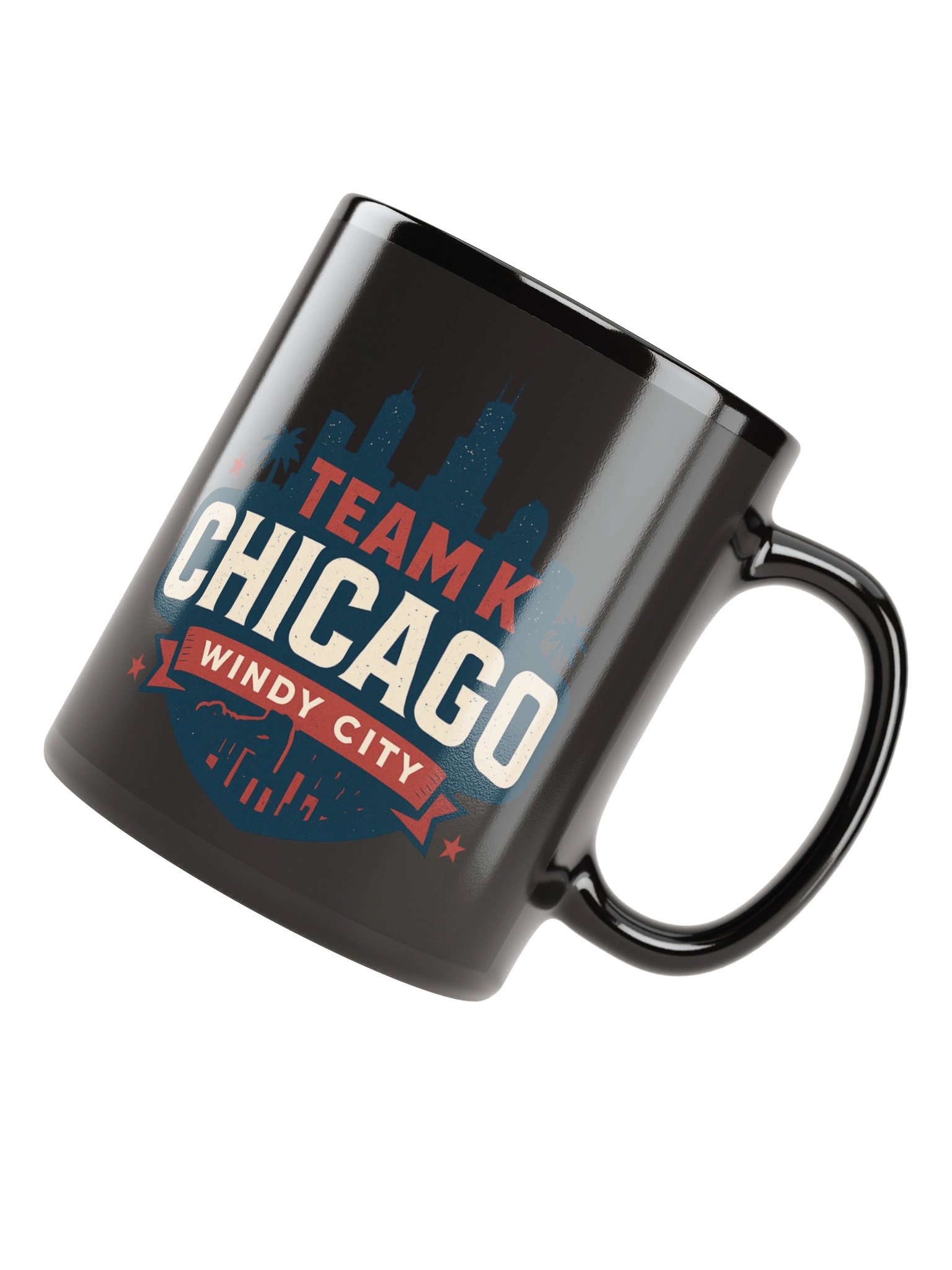 Team K Chicago Black Mug product image (7)
