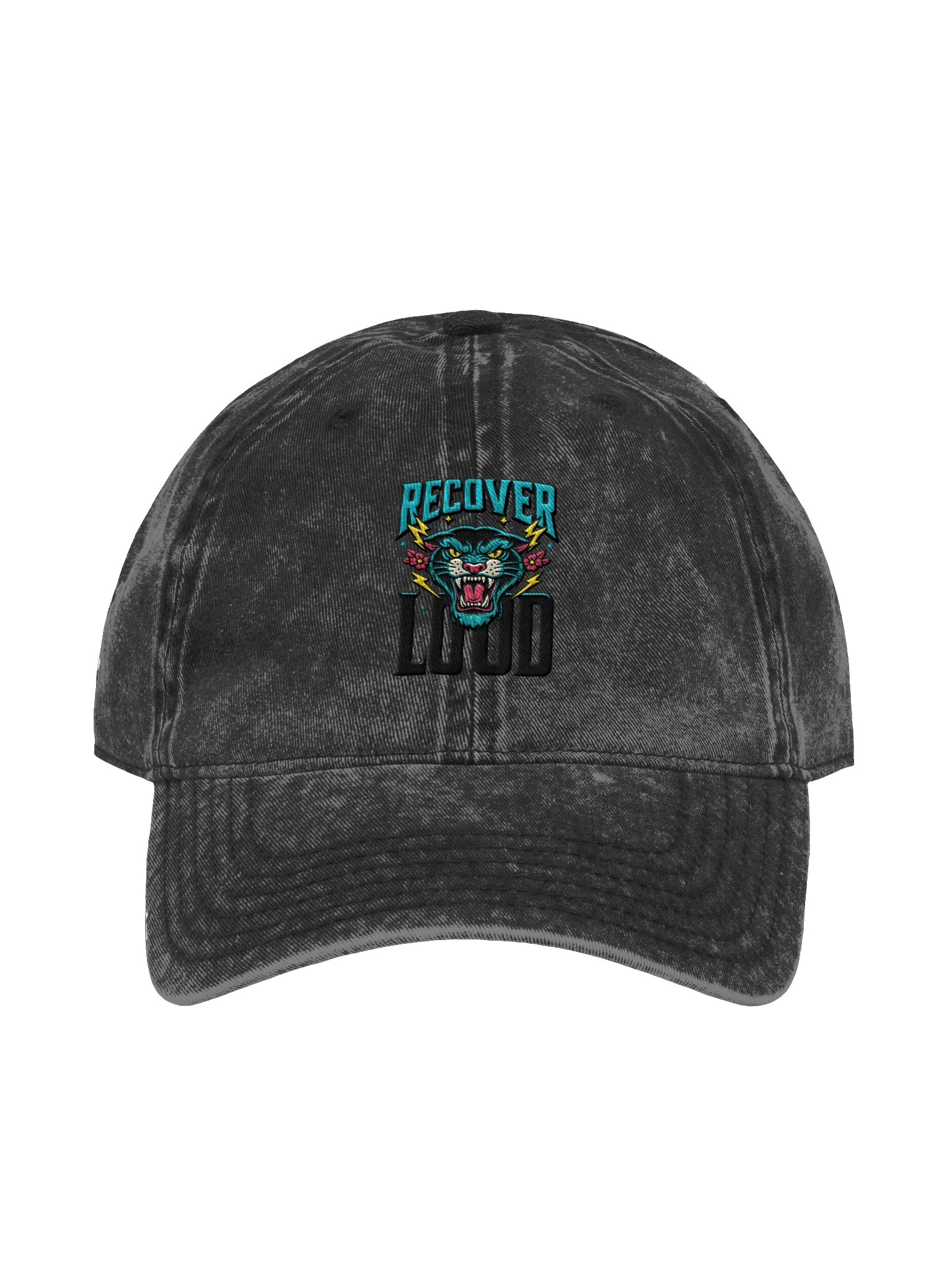Recover Neon Cat Dad Hat product image (6)