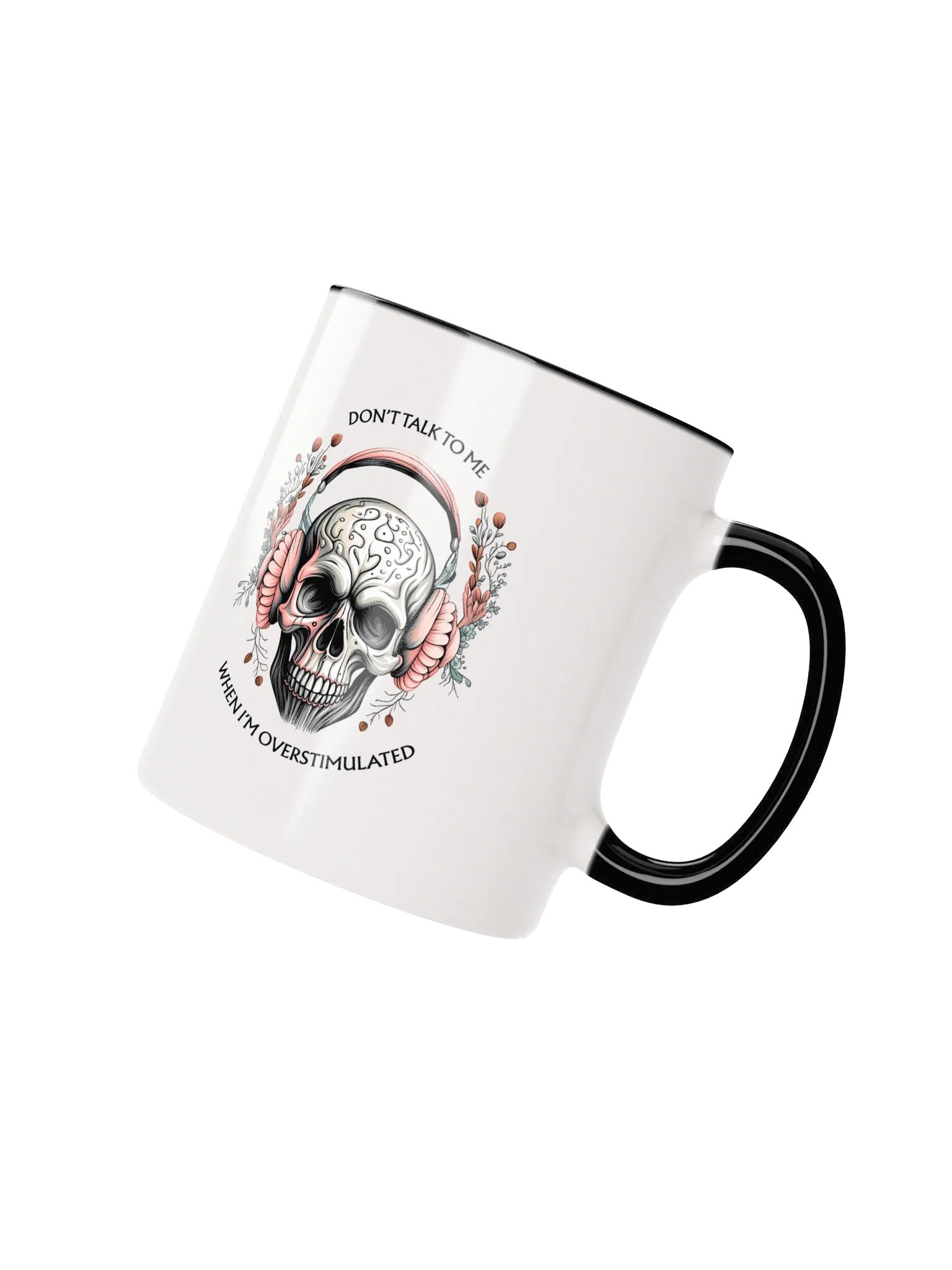 Don't Talk to Me When I'm Overstimulated Graphic Mug product image (2)