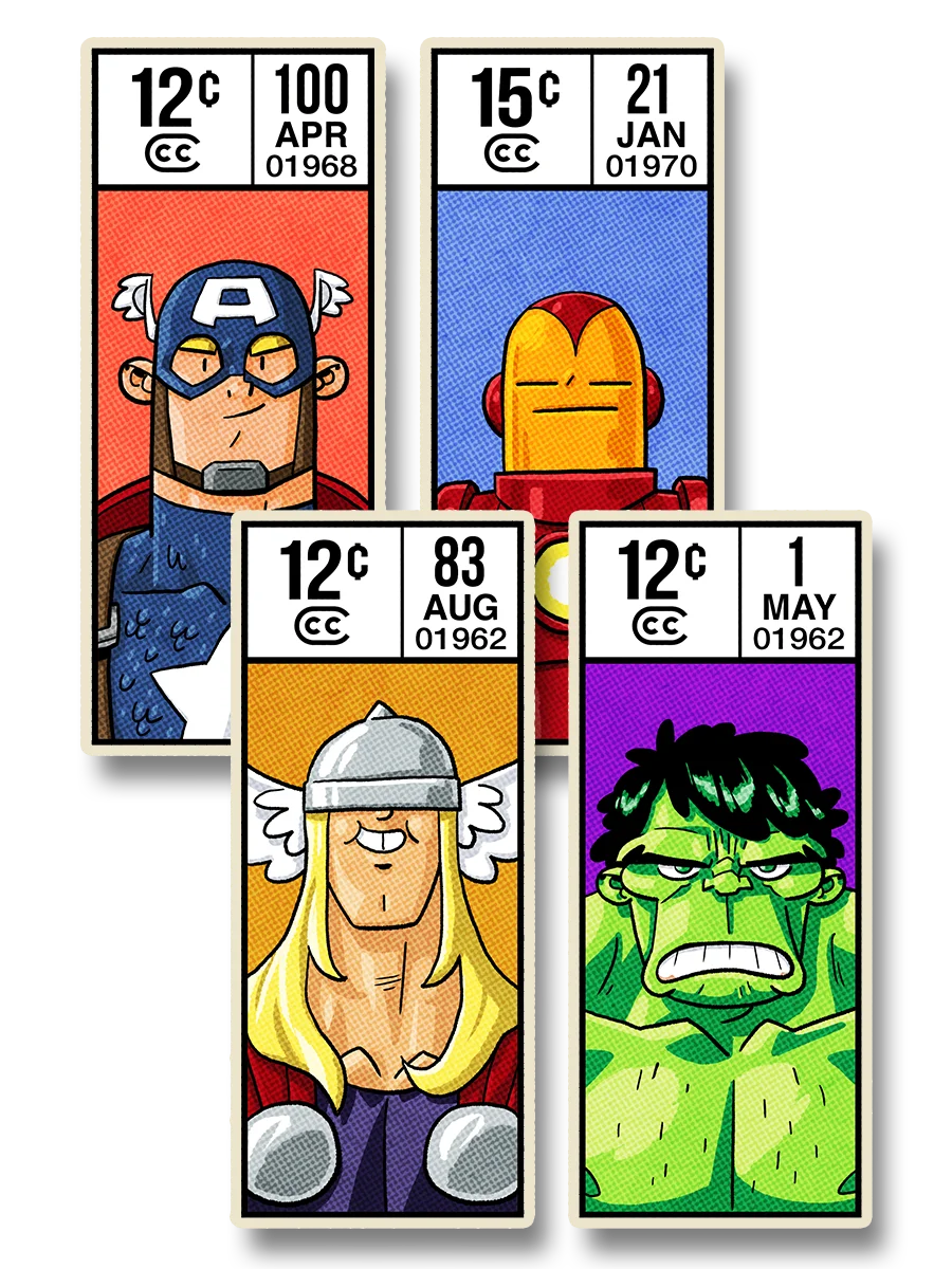 Avengers Sticker Pack product image (1)