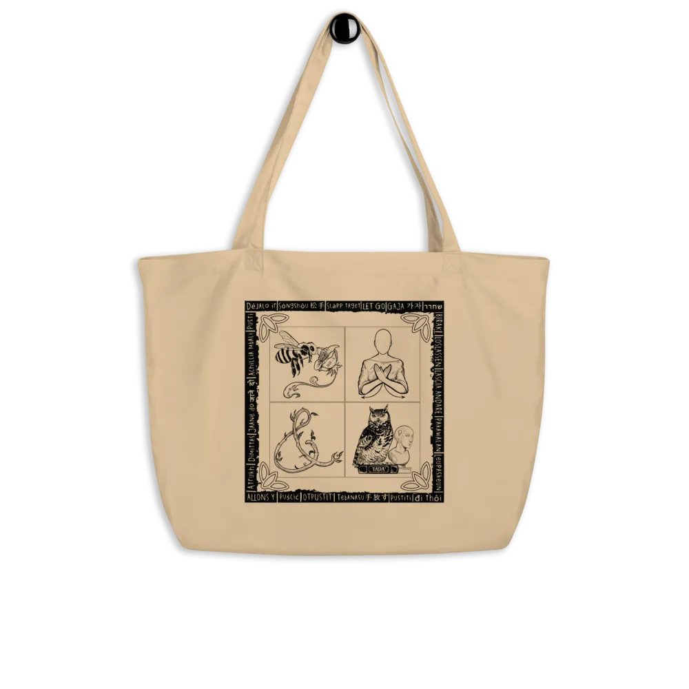 Bee still & know (Tote bag) product image (4)