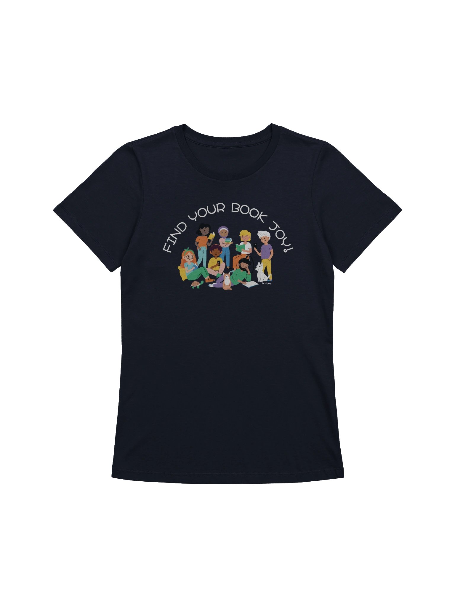 Find Your Book Joy! People Women's Supersoft Relaxed-fit T-Shirt product image (1)