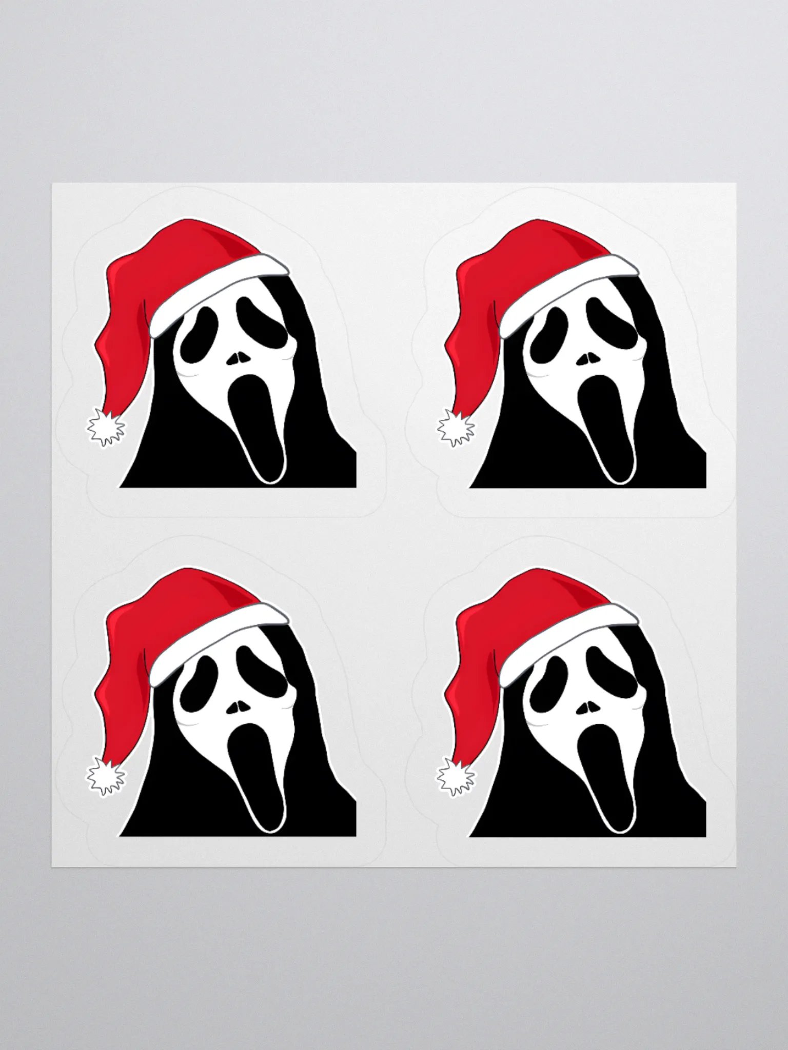 Santa Ghostie - Stickers product image (1)