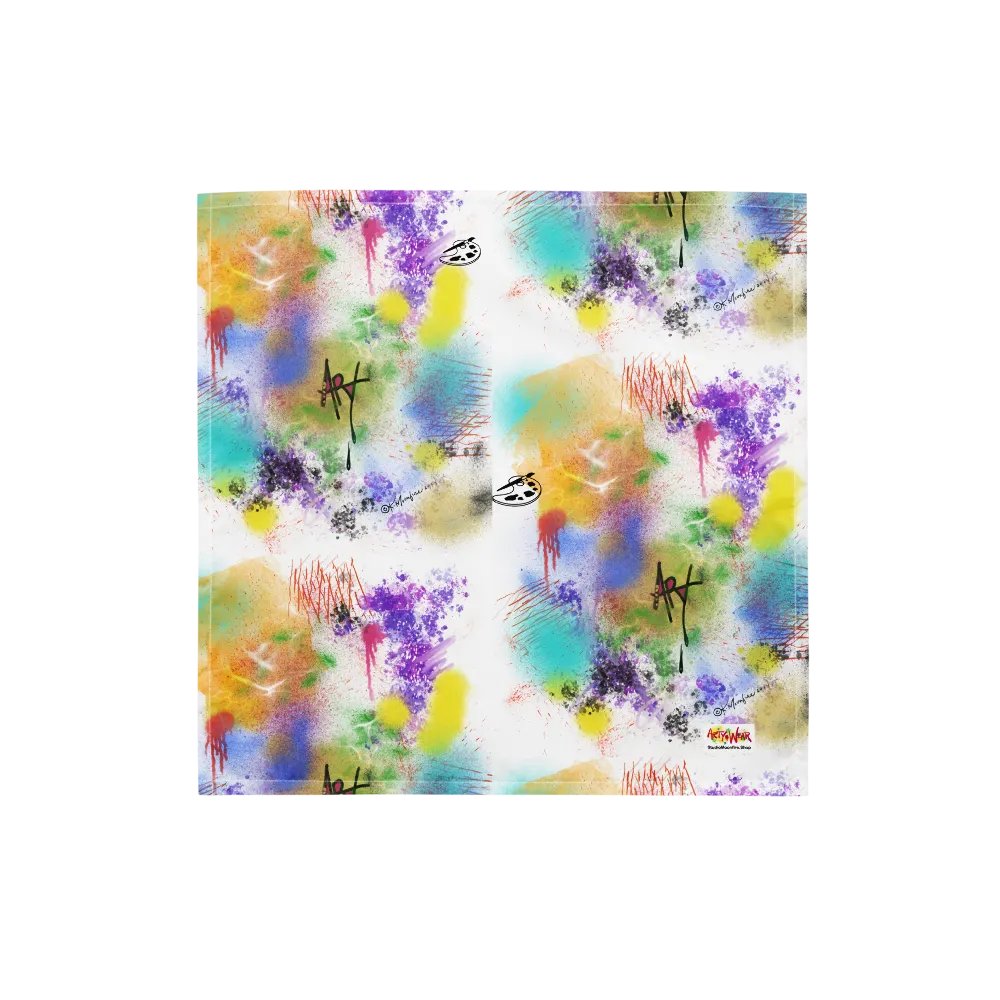 SplatterWear 'Rainbow Daze' Bandana product image (1)
