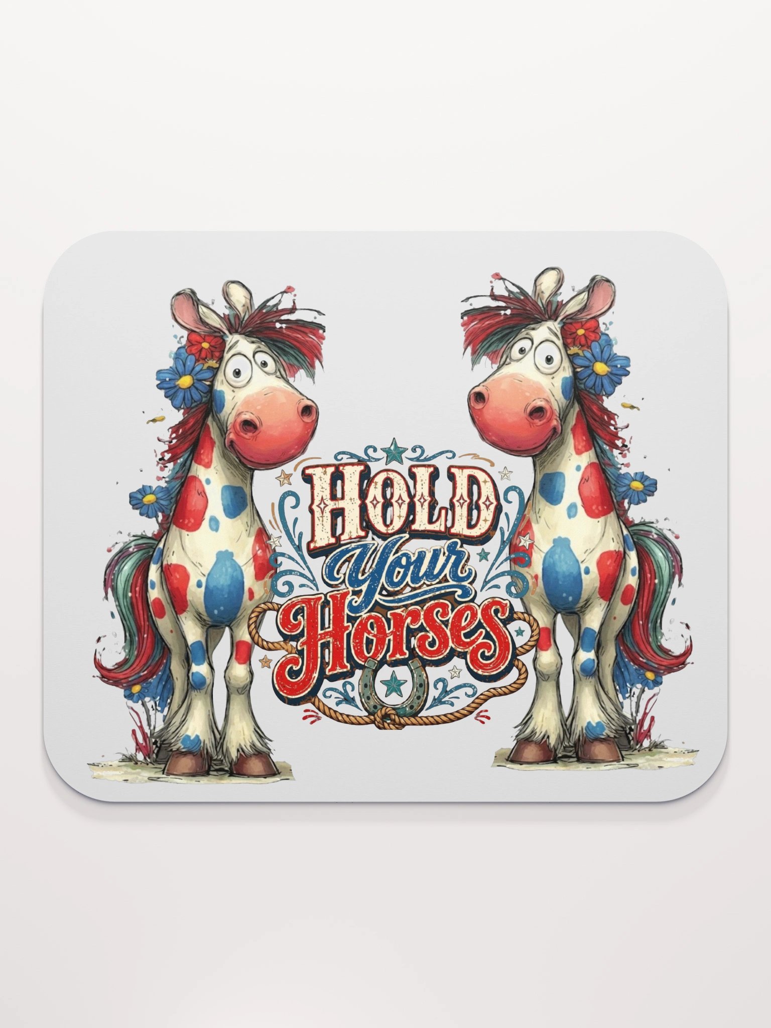 Hold Your Horses Mousepad product image (2)