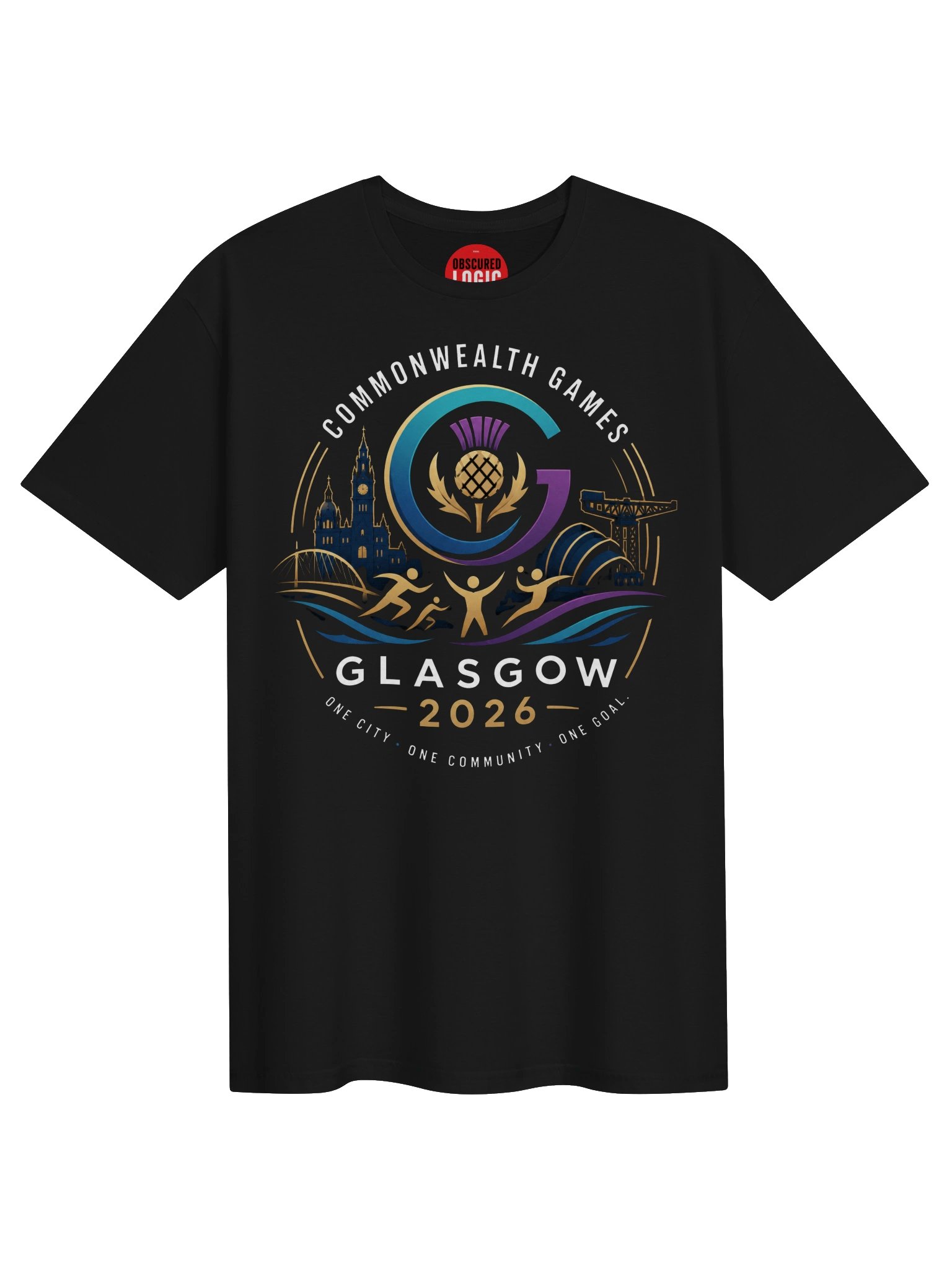 Glasgow 2026 Commonwealth Games Graphic Tee product image (1)
