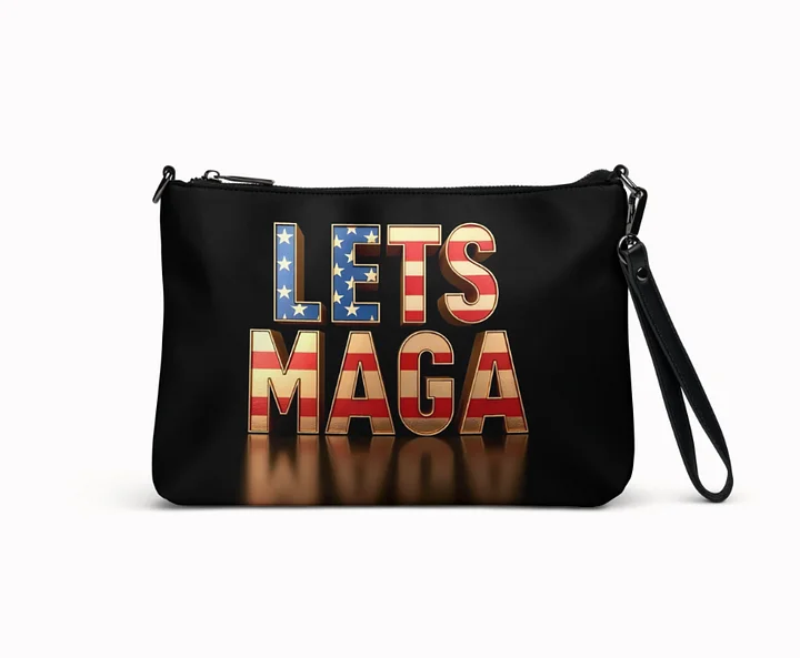 Patriotic Lets Maga Crossbody Bag product image (1)