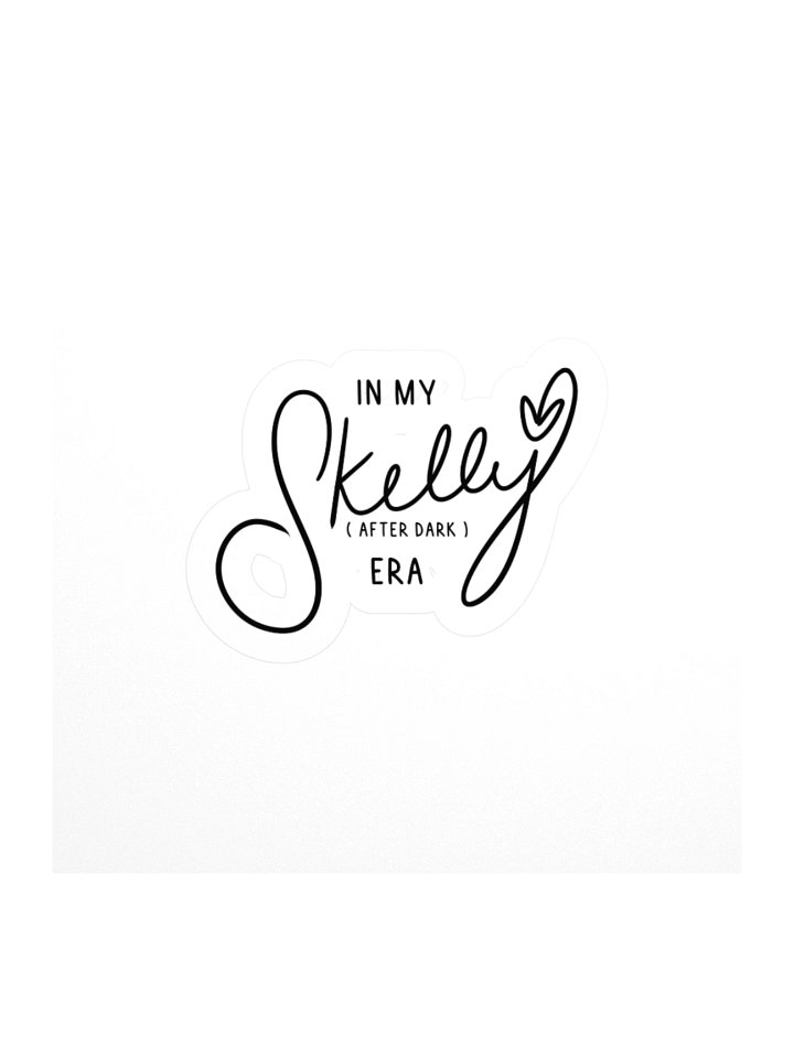 "In My Skelly (After Dark) Era " Sticker product image (2)