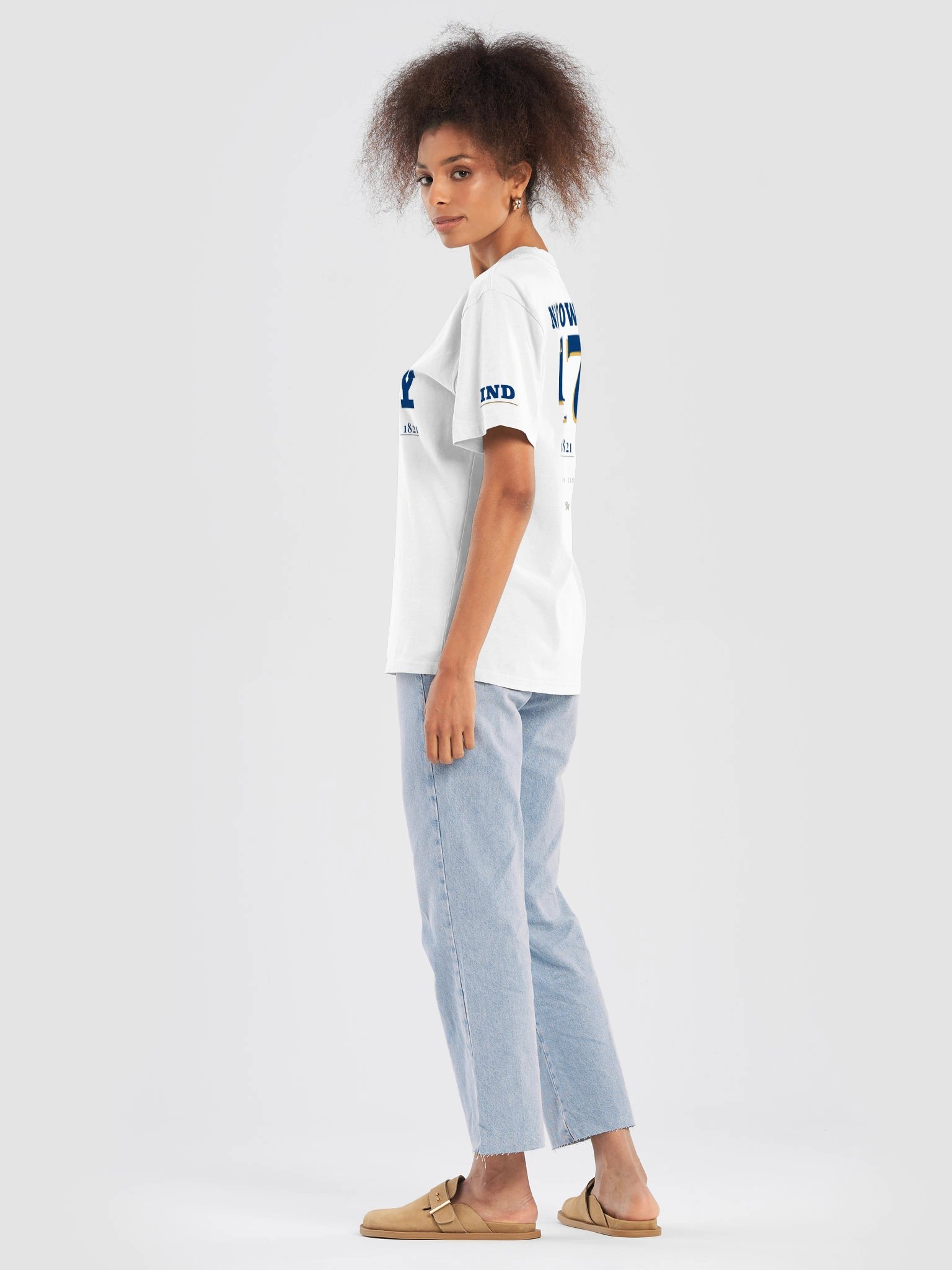 INDY · TEE · FADED WHITE product image (8)
