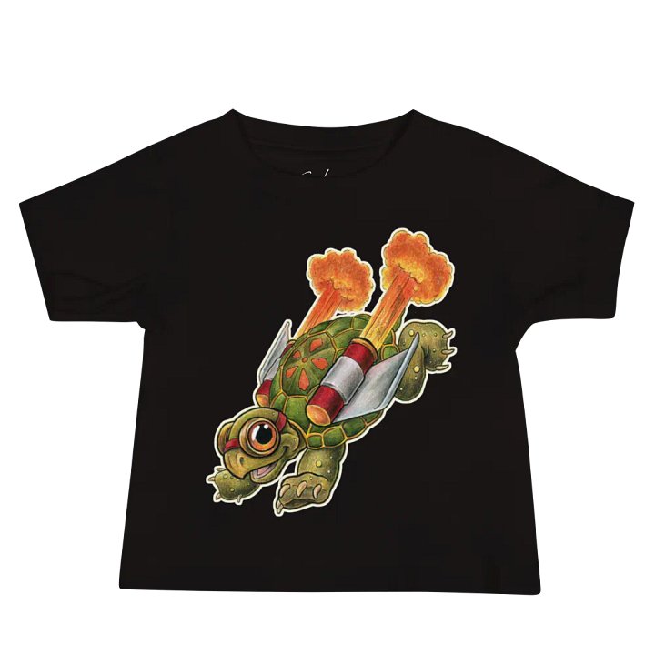 Jetpack Turtle - SFA Baby Tee product image (1)