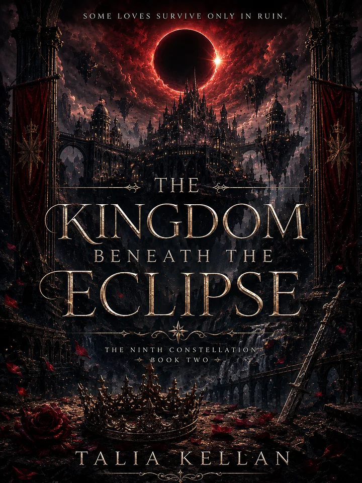 THE KINGDOM BENEATH THE ECLIPSE — Cinematic Dark Fantasy Romance PDF product image (1)