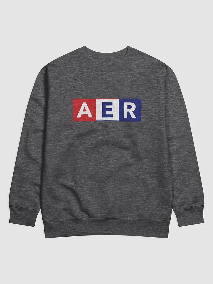 Red White & Blue Squares Crew Sweatshirt product image (1)