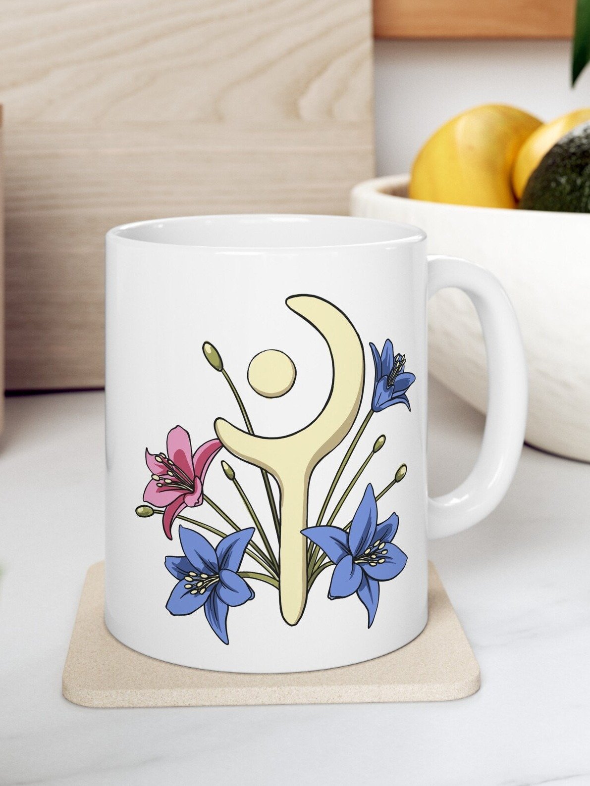 White Mage Ceramic Mug product image (5)