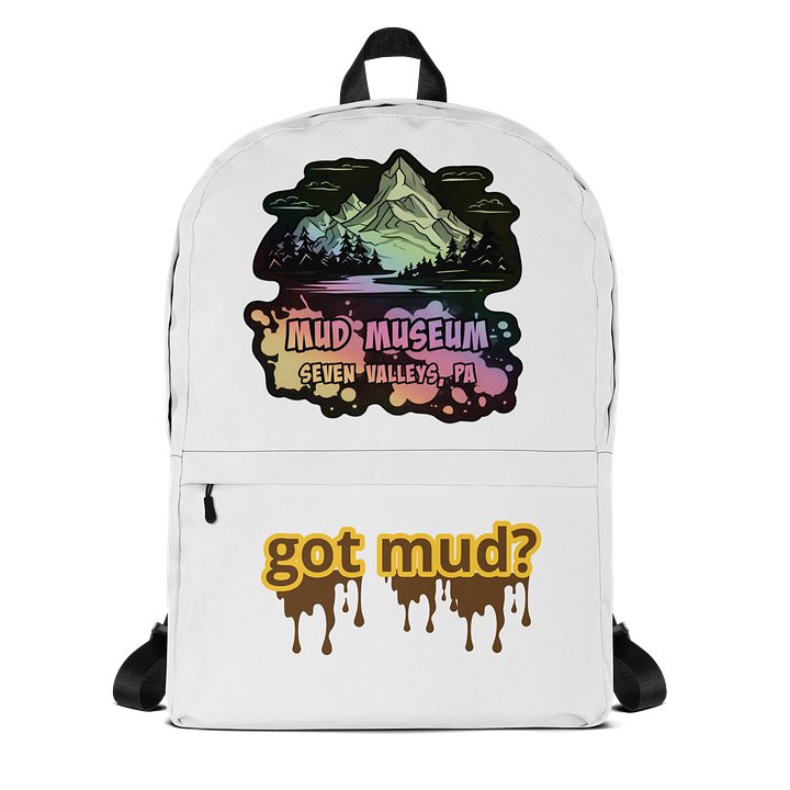 Mud Museum Backpack product image (1)