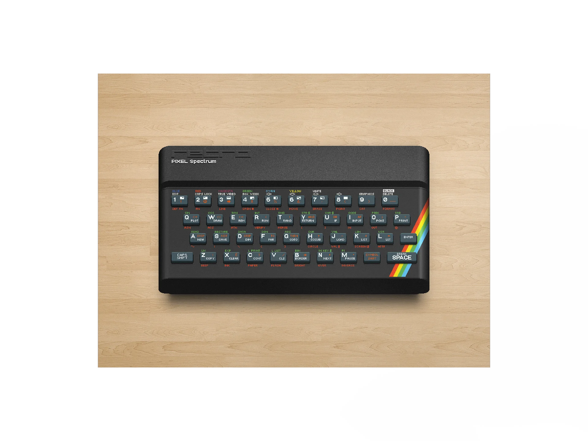 Pixel Spectrum Birch Poster product image (1)