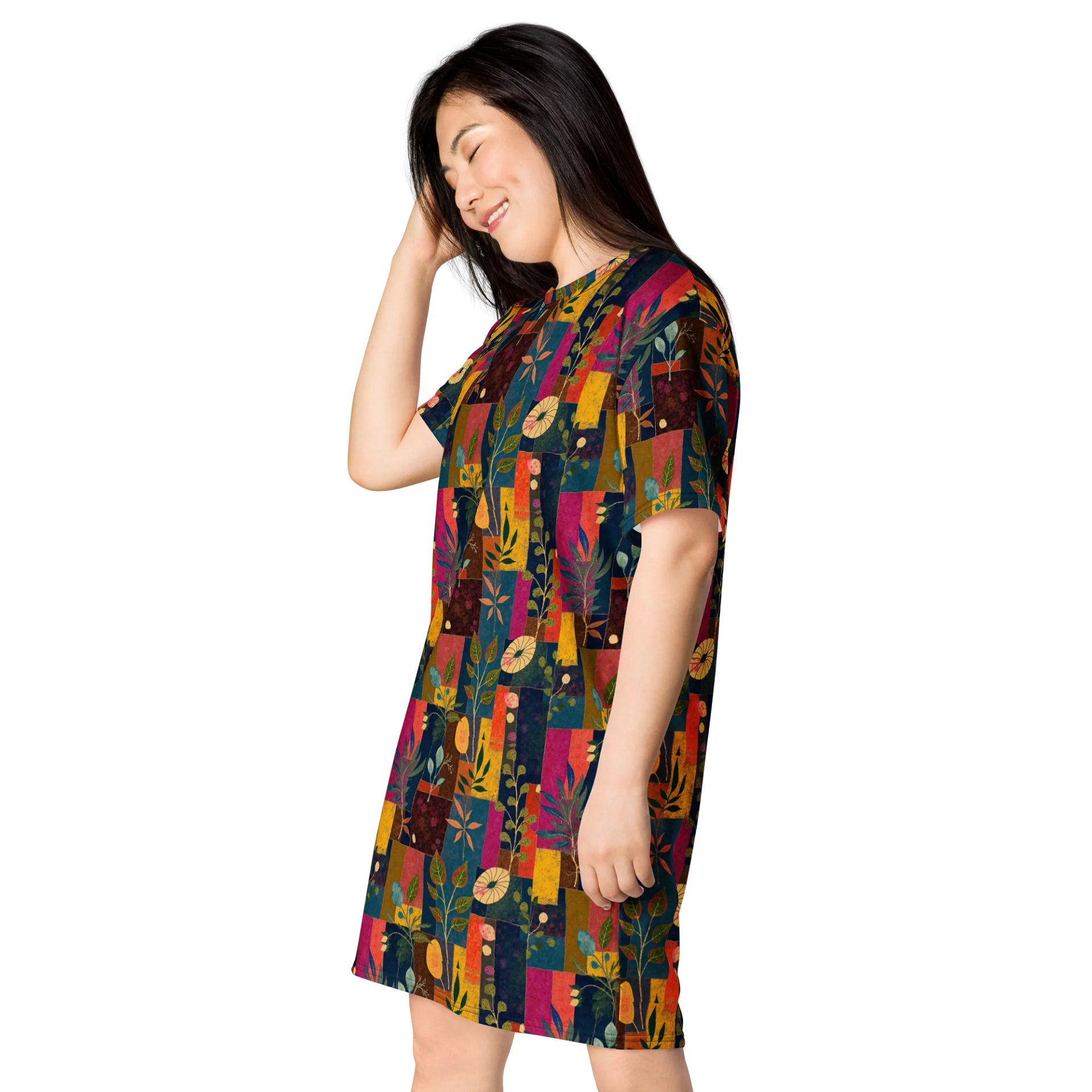 Botanical Harmony All-Over Dress product image (3)