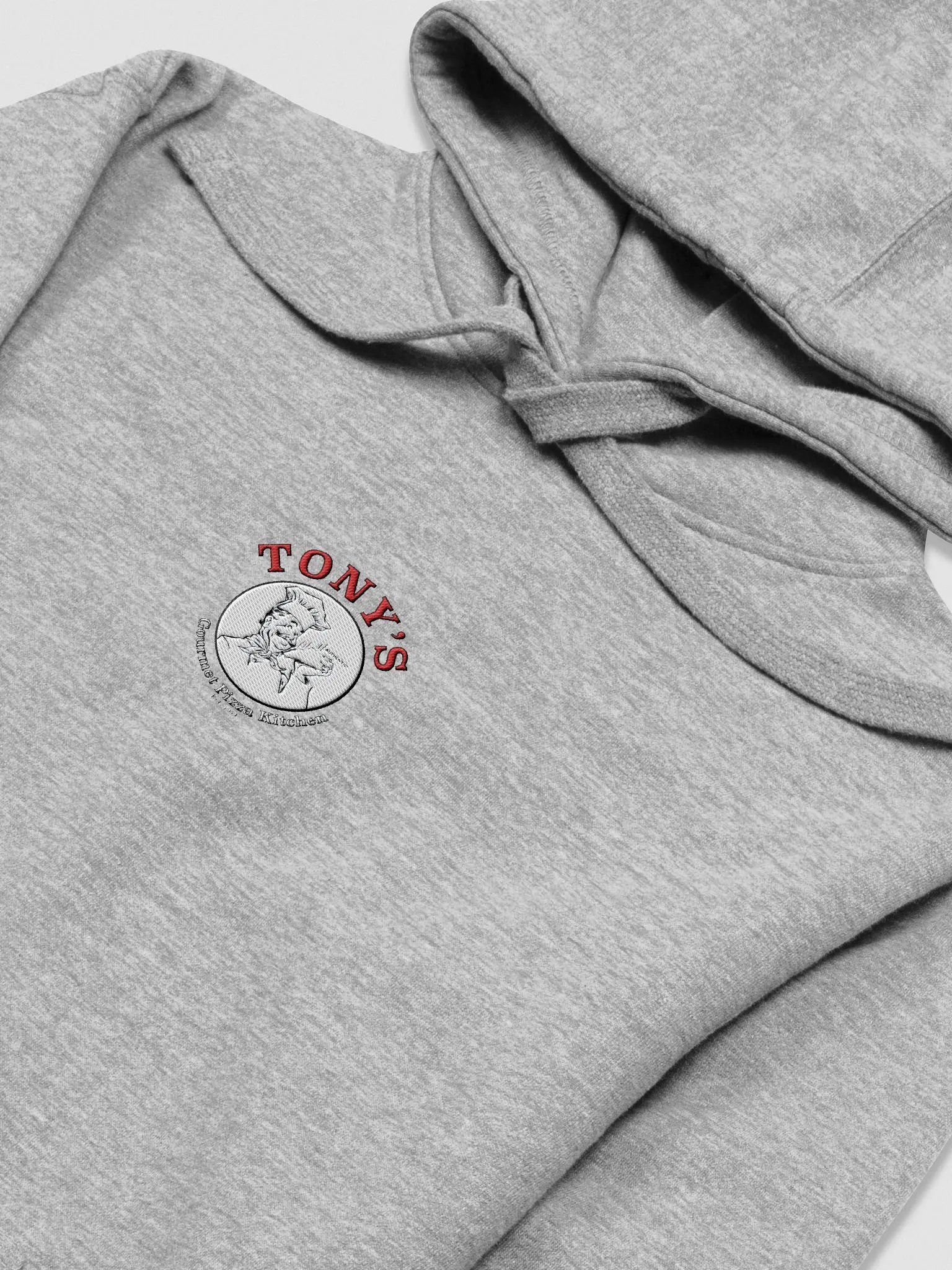 Tony's Gourmet Pizza Kitchen Embroidered Unisex Hoodie product image (3)