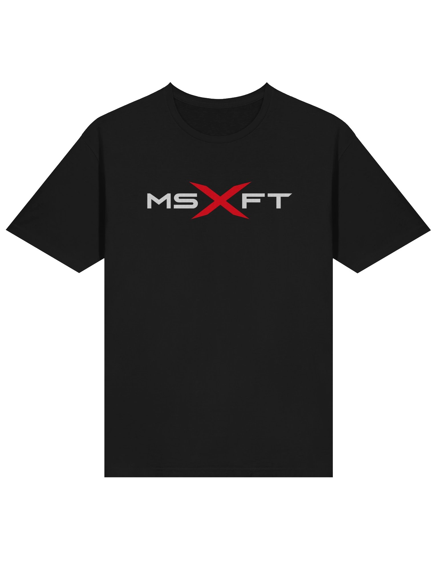 MSFT1 - Black T-Shirt product image (3)