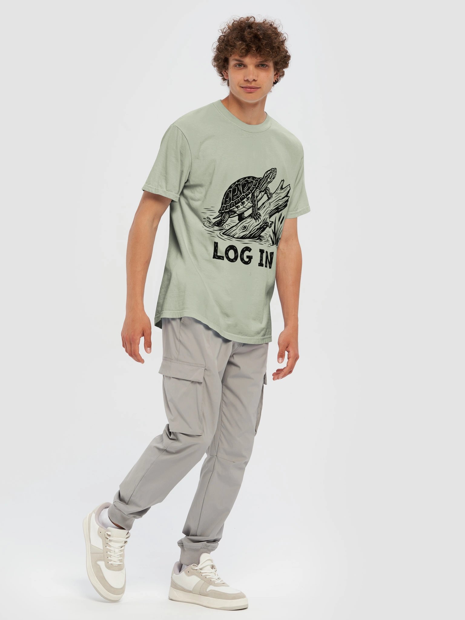 Log In, Log Out Turtle Tee product image (7)