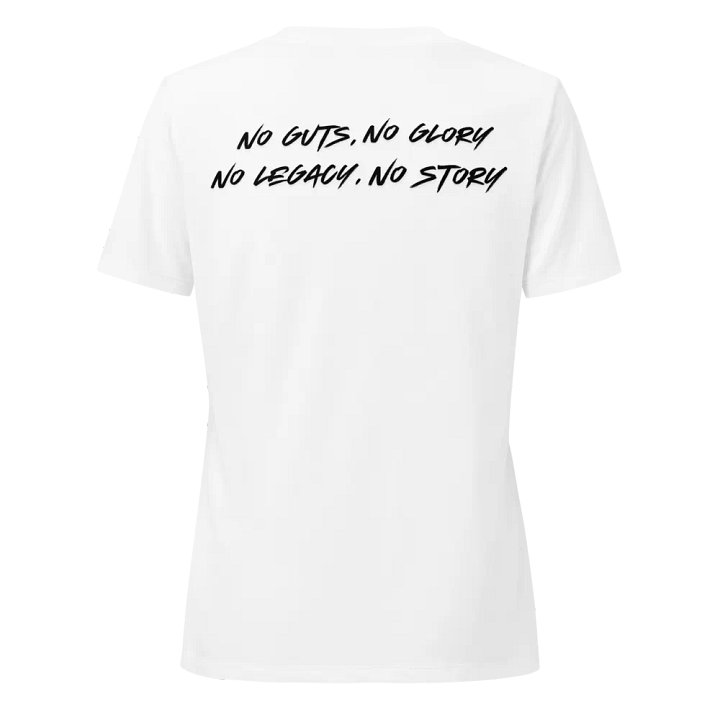 Woman's V Neck | White | White/Red product image (2)