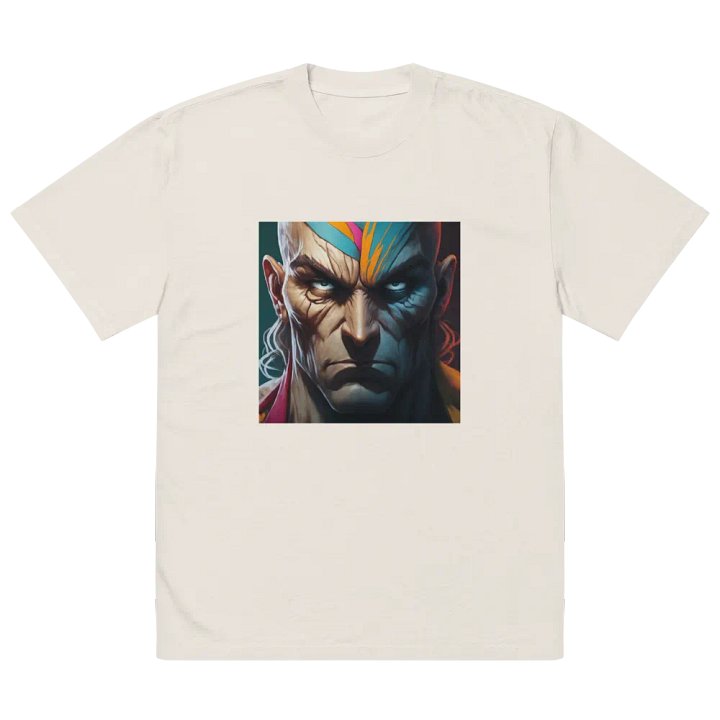 Intense Expression Oversized T-Shirt product image (2)