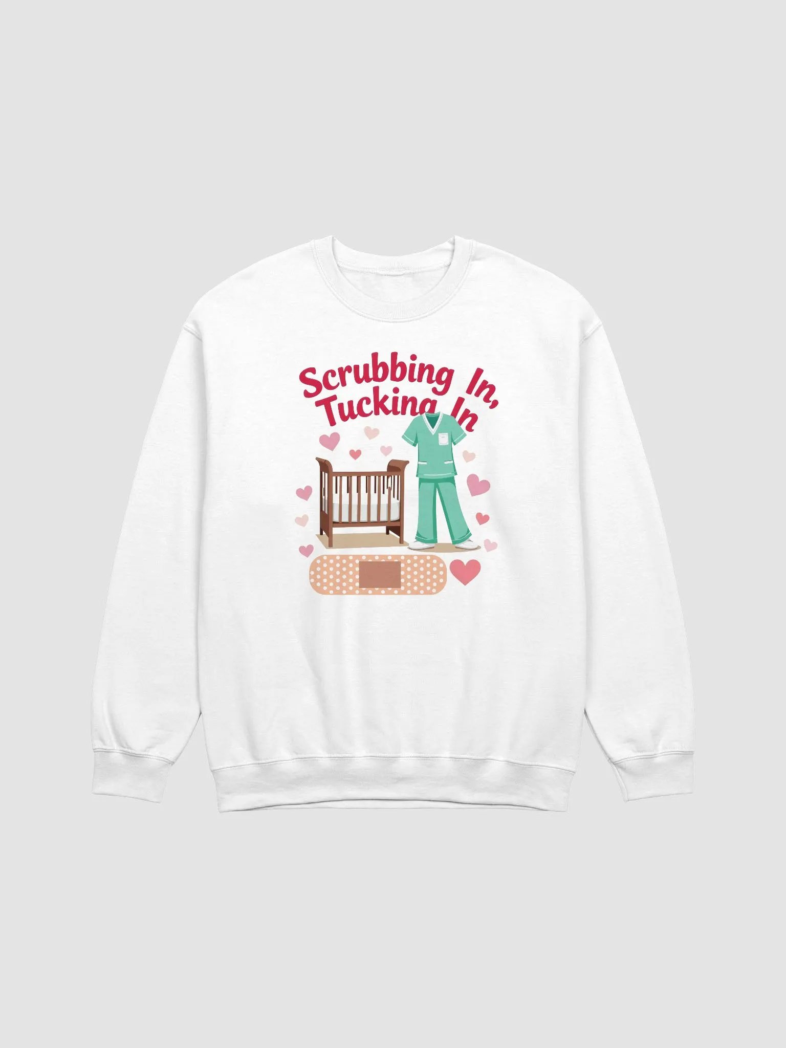 Nurse's Nursery Crewneck Sweatshirt product image (41)