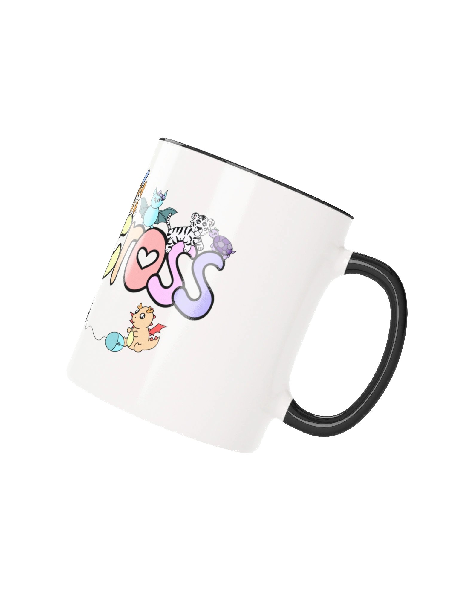 Colorful Mug with Zeyta Cross Logo and Friends product image (13)