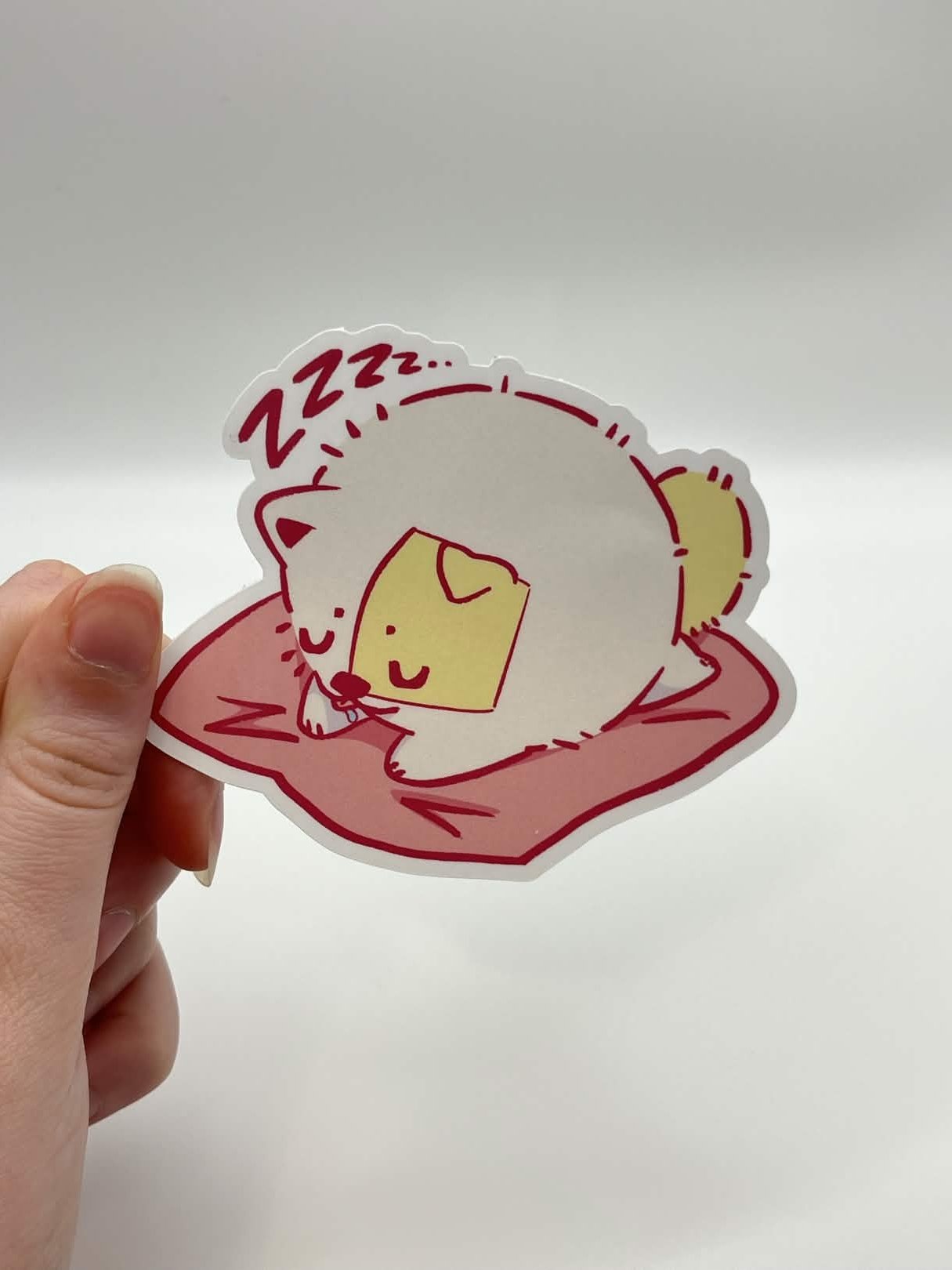 COPY Snoozin' Die-Cut Sticker product image (1)