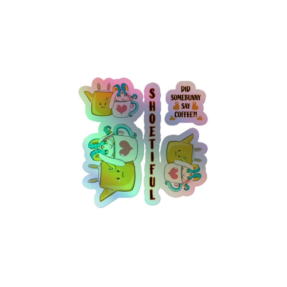 Coffee Bunbun stickies! product image (1)
